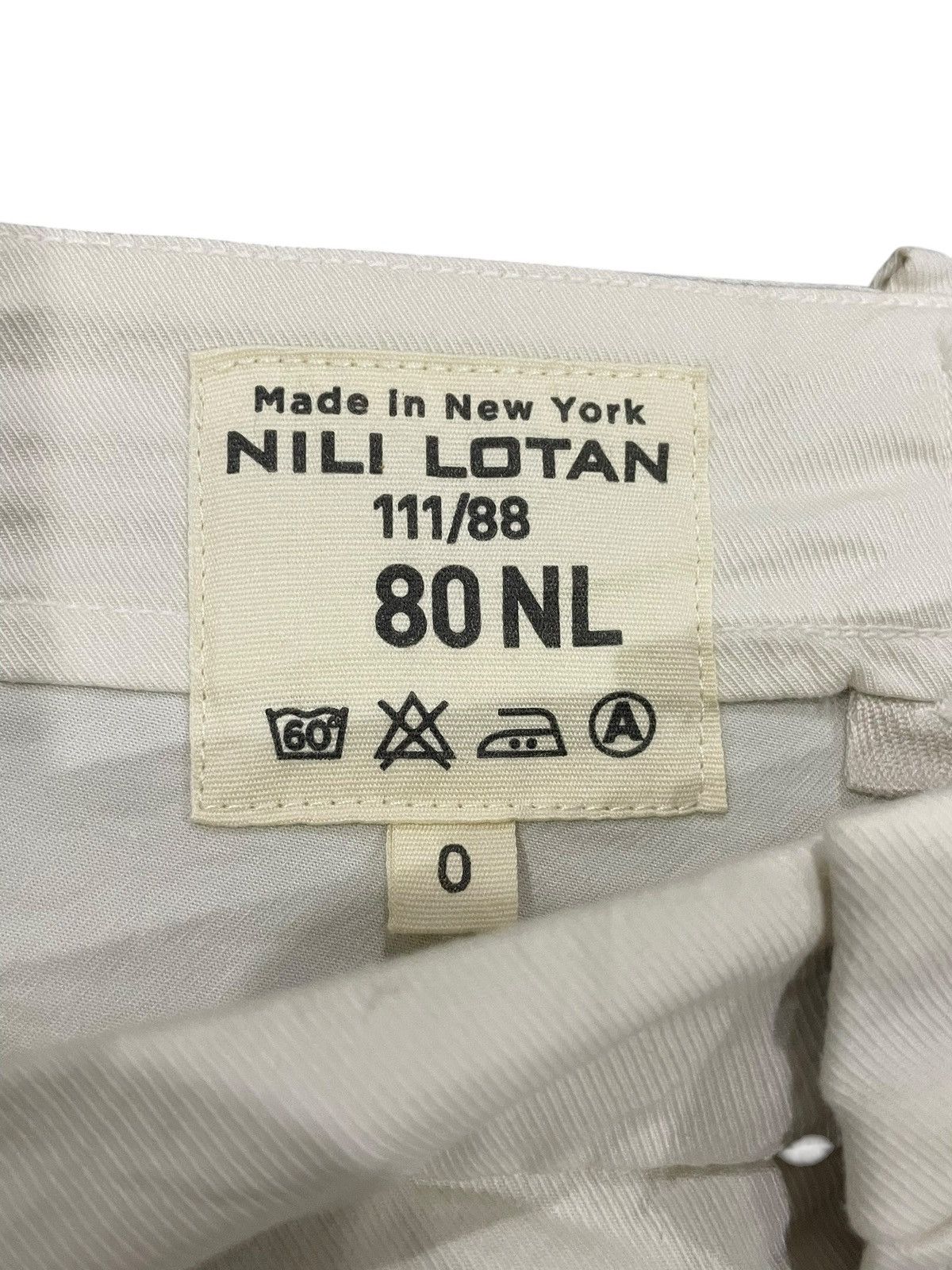NILOS Nili Lotan Paris Pants Tribeca Design Drop Crotch Pants Size US 30 / EU 46 - 9 Thumbnail