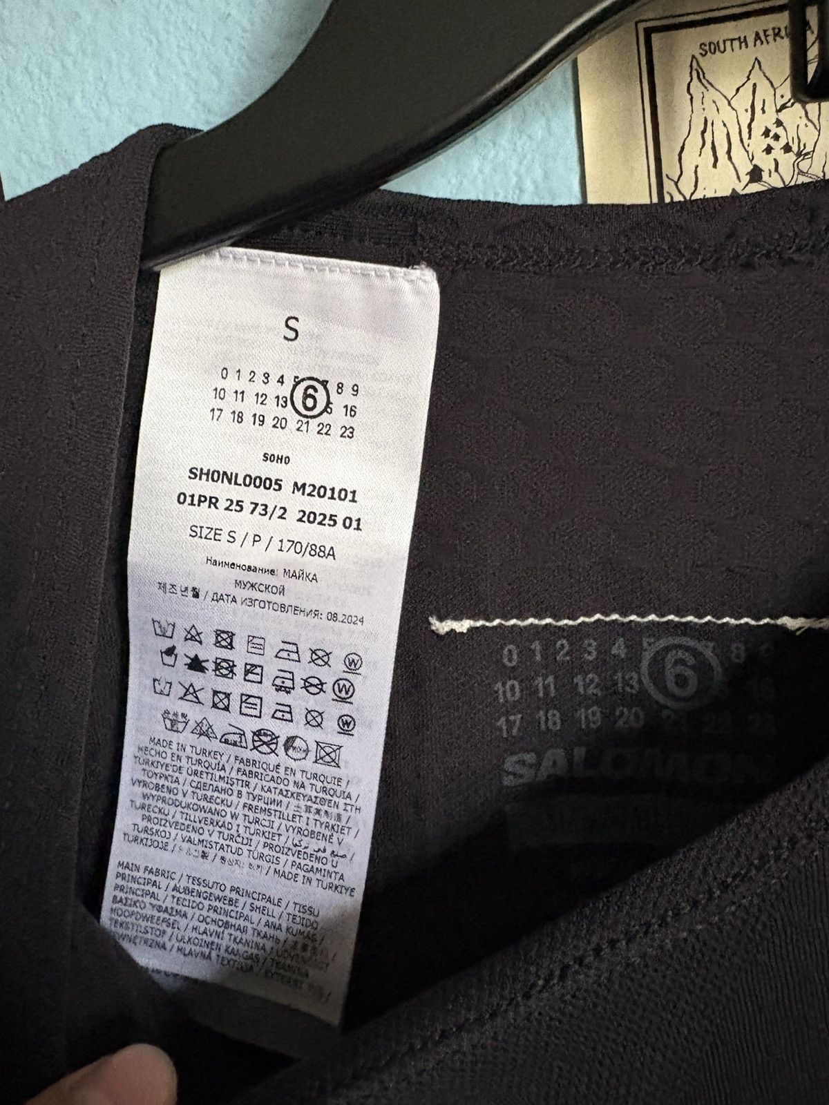 Maison Margiela × Salomon MM6 Maison Margiela Black Salomon Tank Top Size US S / EU 44-46 / 1 - 4 Thumbnail