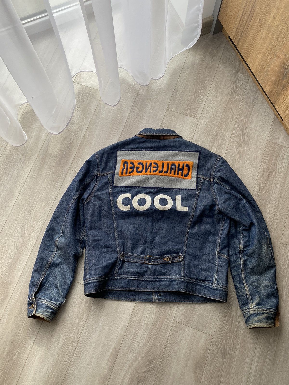 Dolce & Gabbana AW2003 Dolce & Gabbana Logo Denim Jacket Size US XXL / EU 58 / 5 - 1 Thumbnail