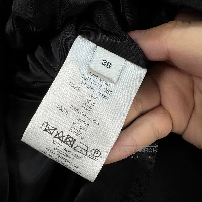 Givenchy Givenchy Long Waist-Fitted Wool Coat (Size 36, Thick Style Size US M / EU 48-50 / 2 - 6 Thumbnail