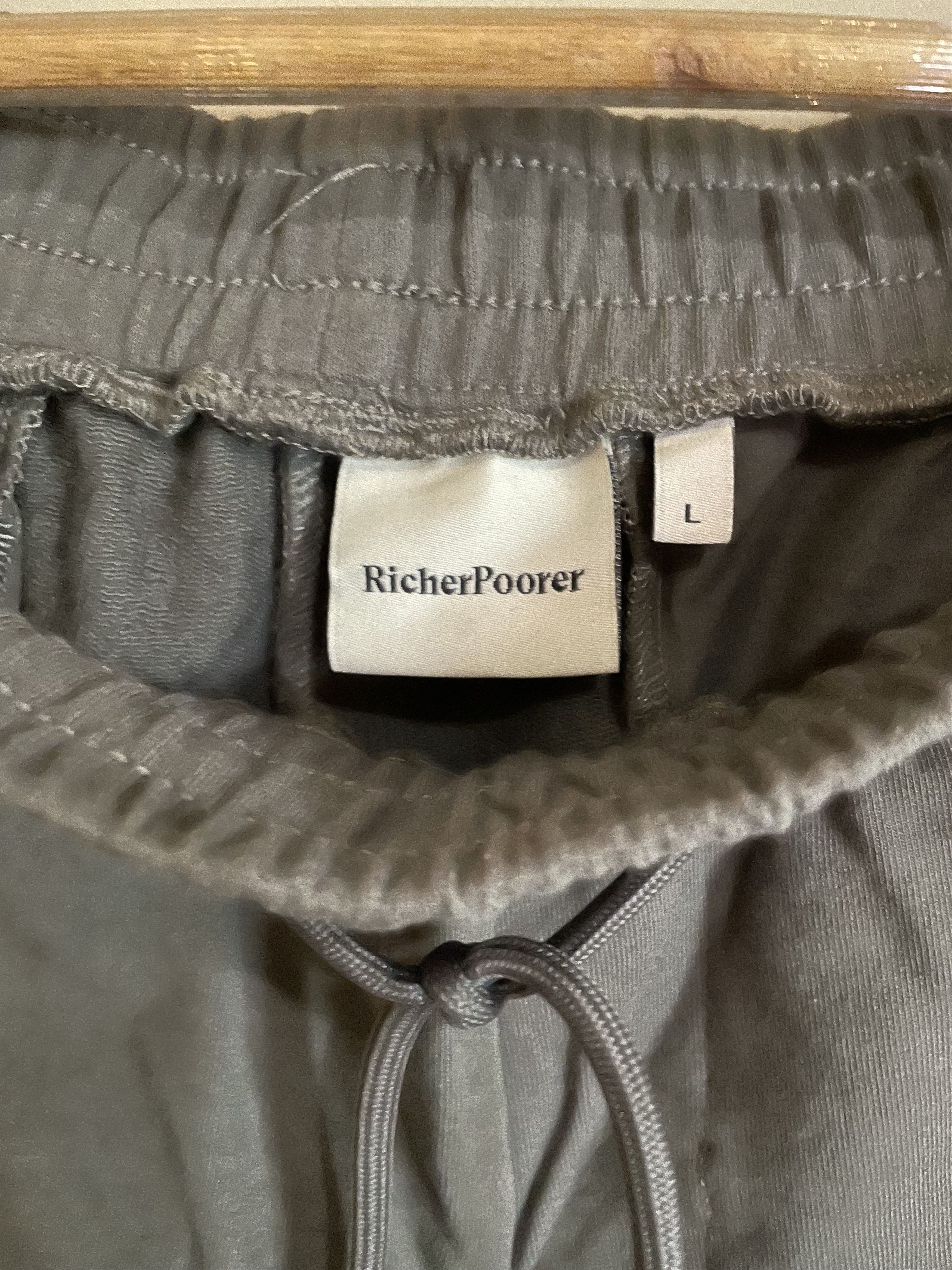 Richer Poorer Richer Poorer Grey Sweat Shorts, Men's Large Size US 36 / EU 52 - 3 Thumbnail