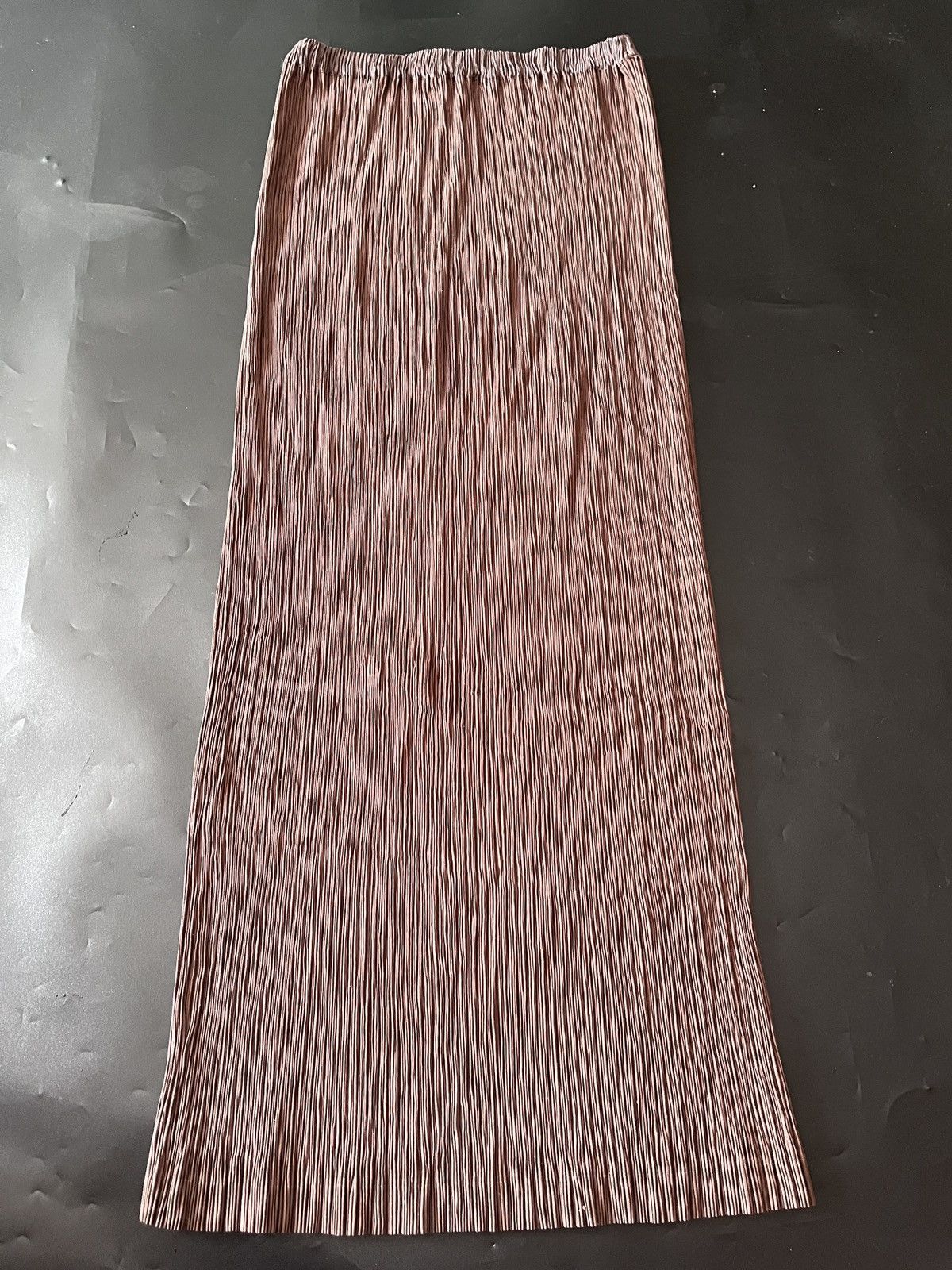 Pleats Please Issey Miyake Brown Issey miyake pleats 1990 Size 28" / US 6 / IT 42 - 3 Thumbnail