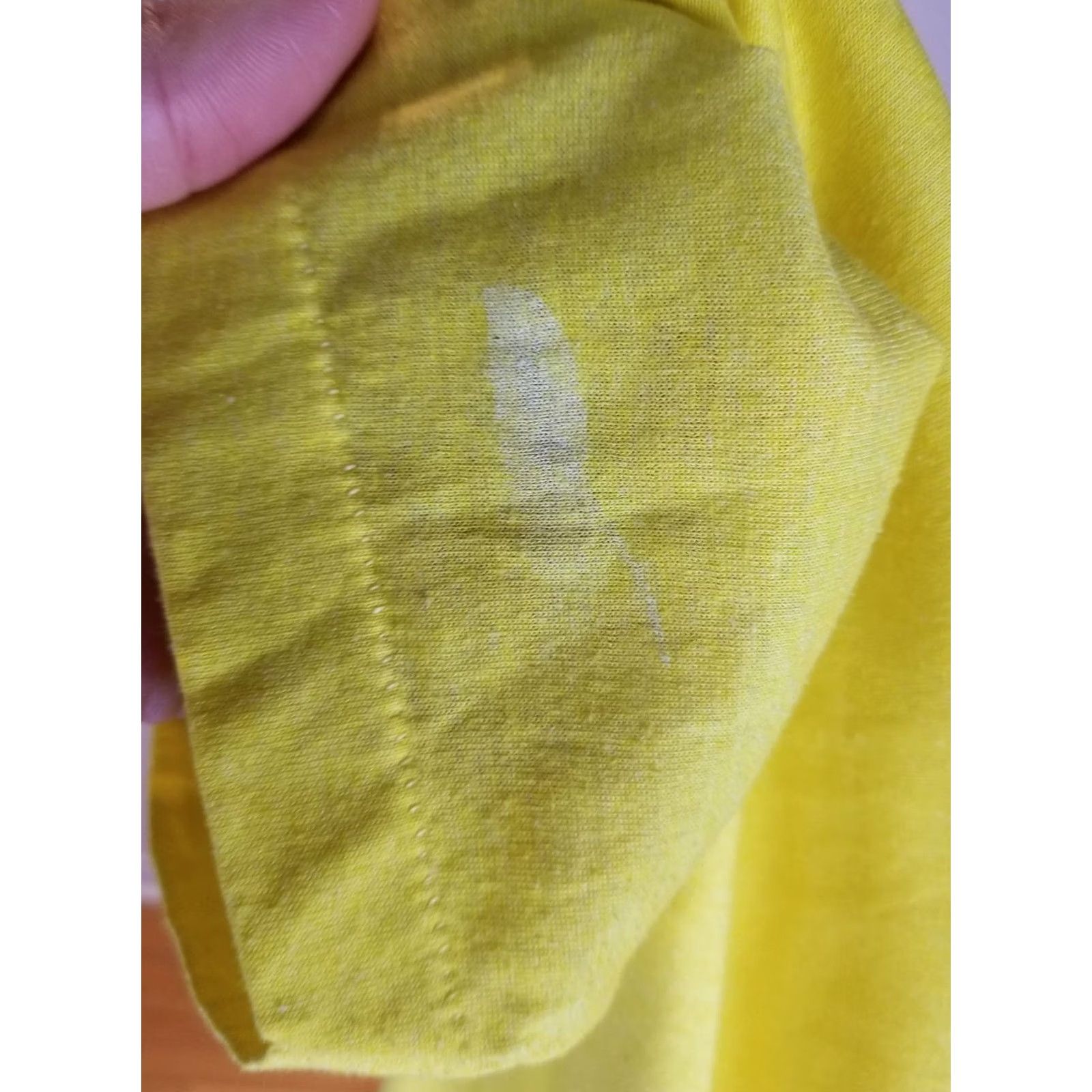 Vintage VINTAGE 80' YELLOW PAPER THIN SINGLE STITCH T-SHIRT XLARGE Size US XL / EU 56 / 4 - 6 Thumbnail