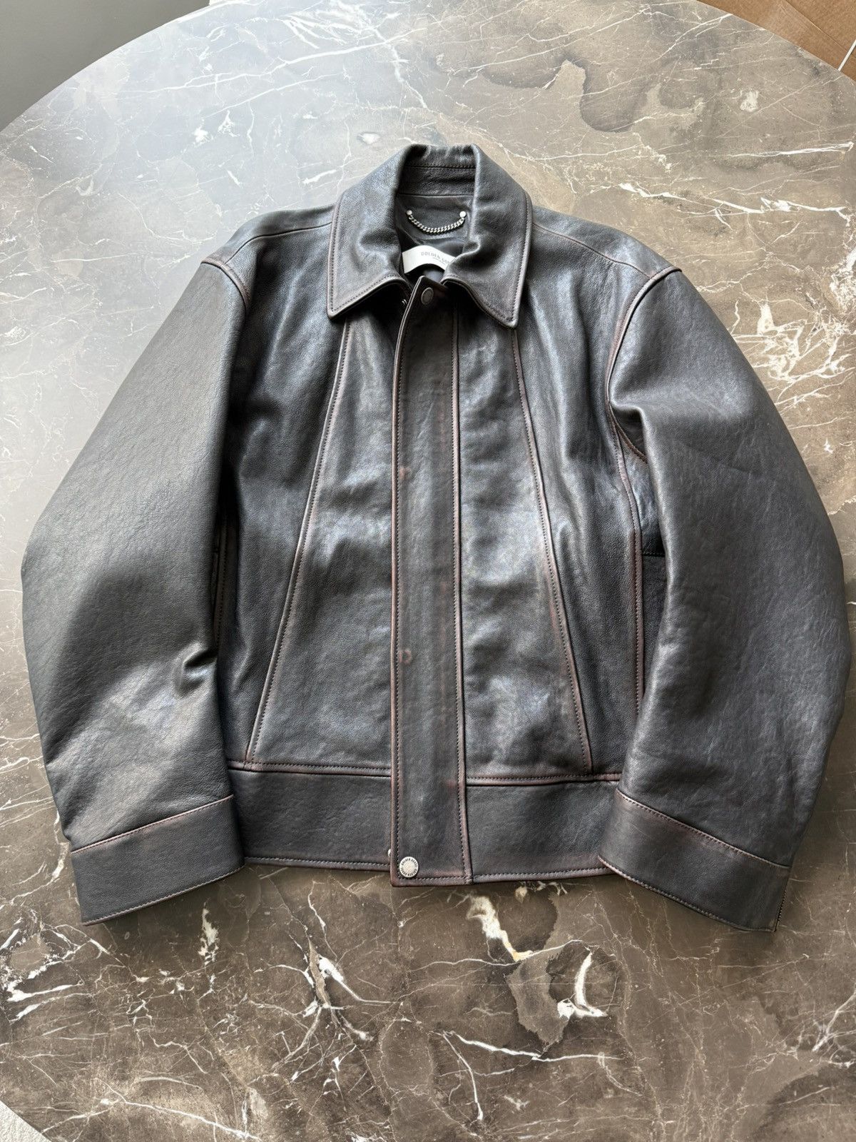 Golden Goose Golden Goose Bomber Jacket — Nappa Leather Size US L / EU 52-54 / 3 - 1 Thumbnail