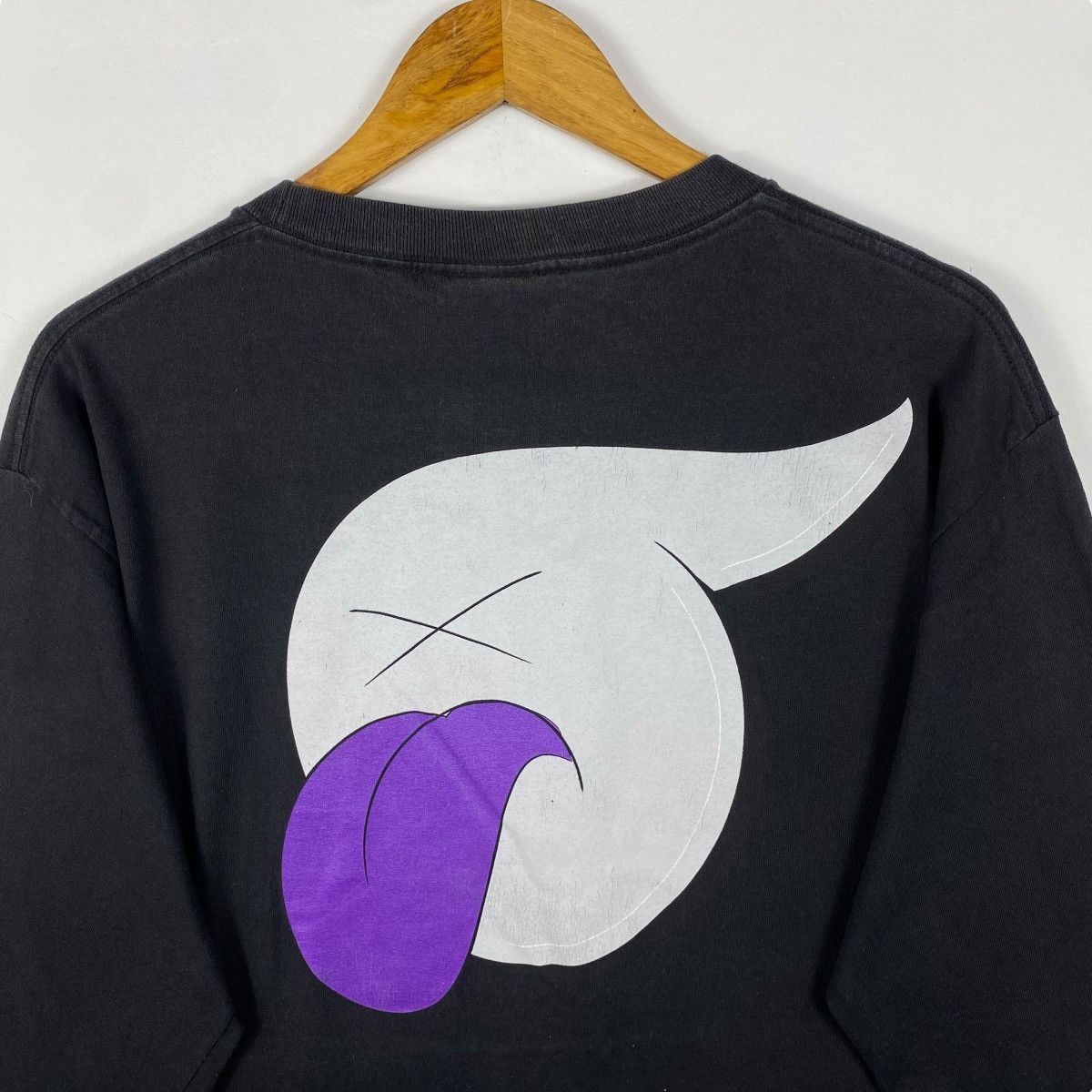 Orisue ORISUE Tongue Kaws Logo Long Sleeve Tee Shirt Large Size Size US L / EU 52-54 / 3 - 6 Thumbnail