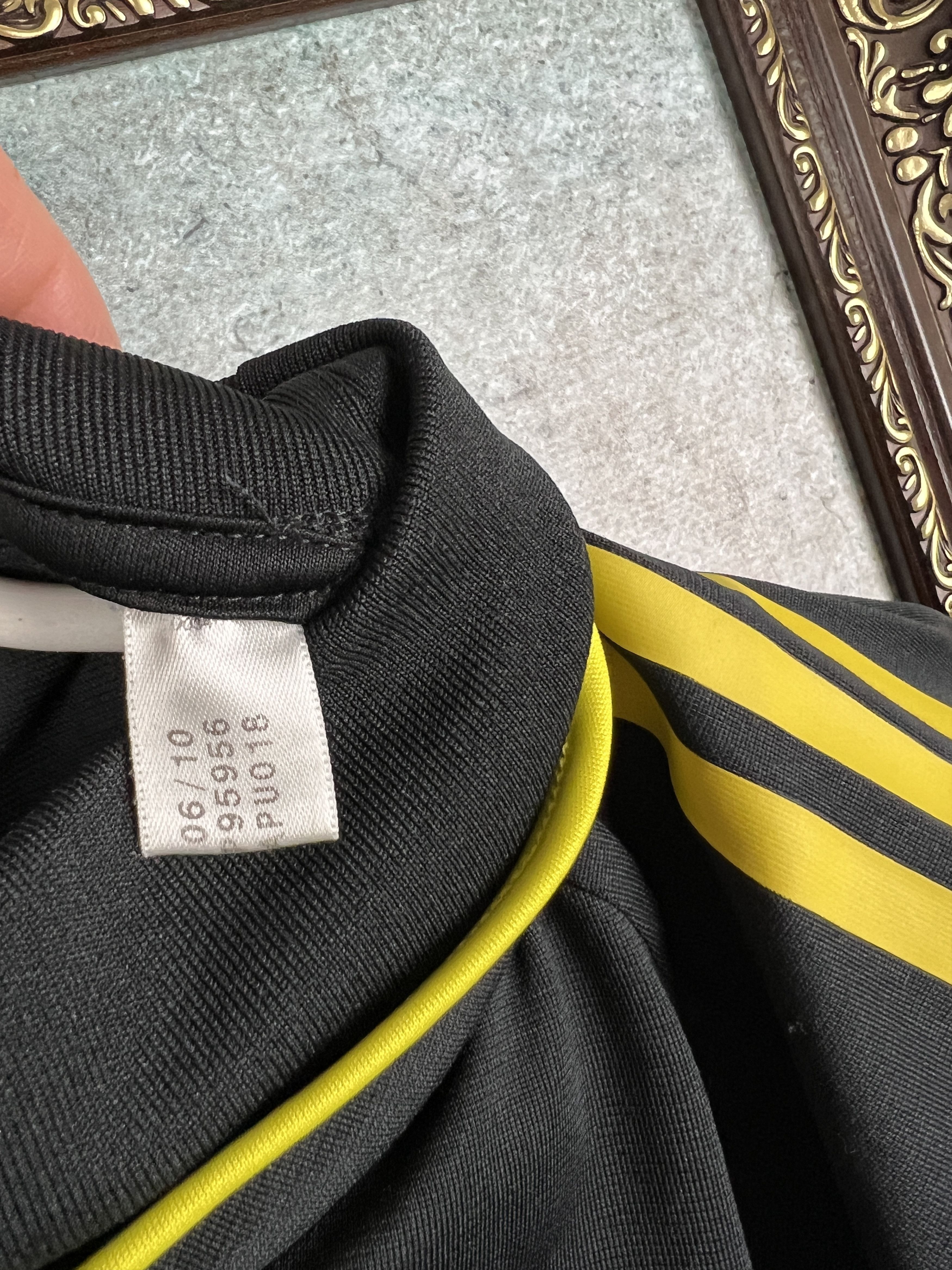 Adidas Olympique Marseille Football Shirt TrackTop Sweatshirt Size US M / EU 48-50 / 2 - 8 Thumbnail