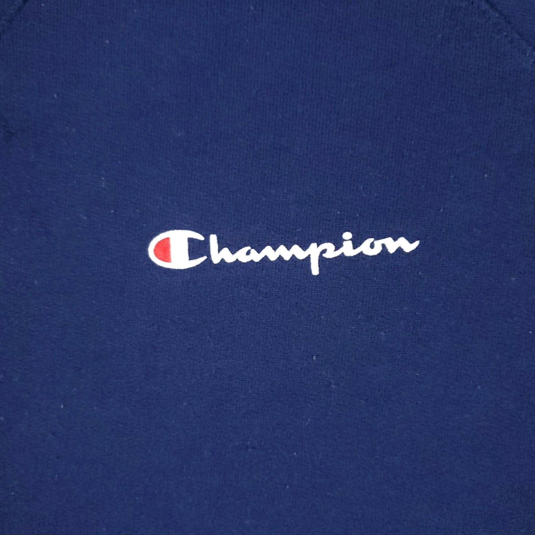 Champion VINTAGE Champion Mens XL Blue Pullover Sweater Fleece Crew Neck Casual Sweatshirt Size US XL / EU 56 / 4 - 2 Thumbnail