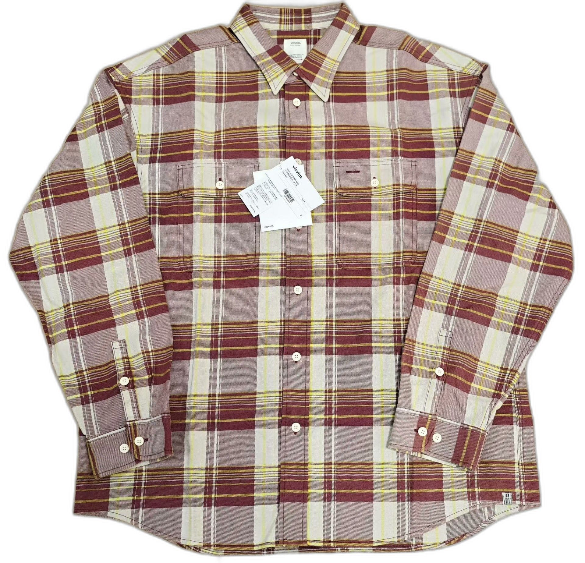 Visvim visvim 21AW Lumber Check L/S Size US XXL / EU 58 / 5 - 1 Thumbnail