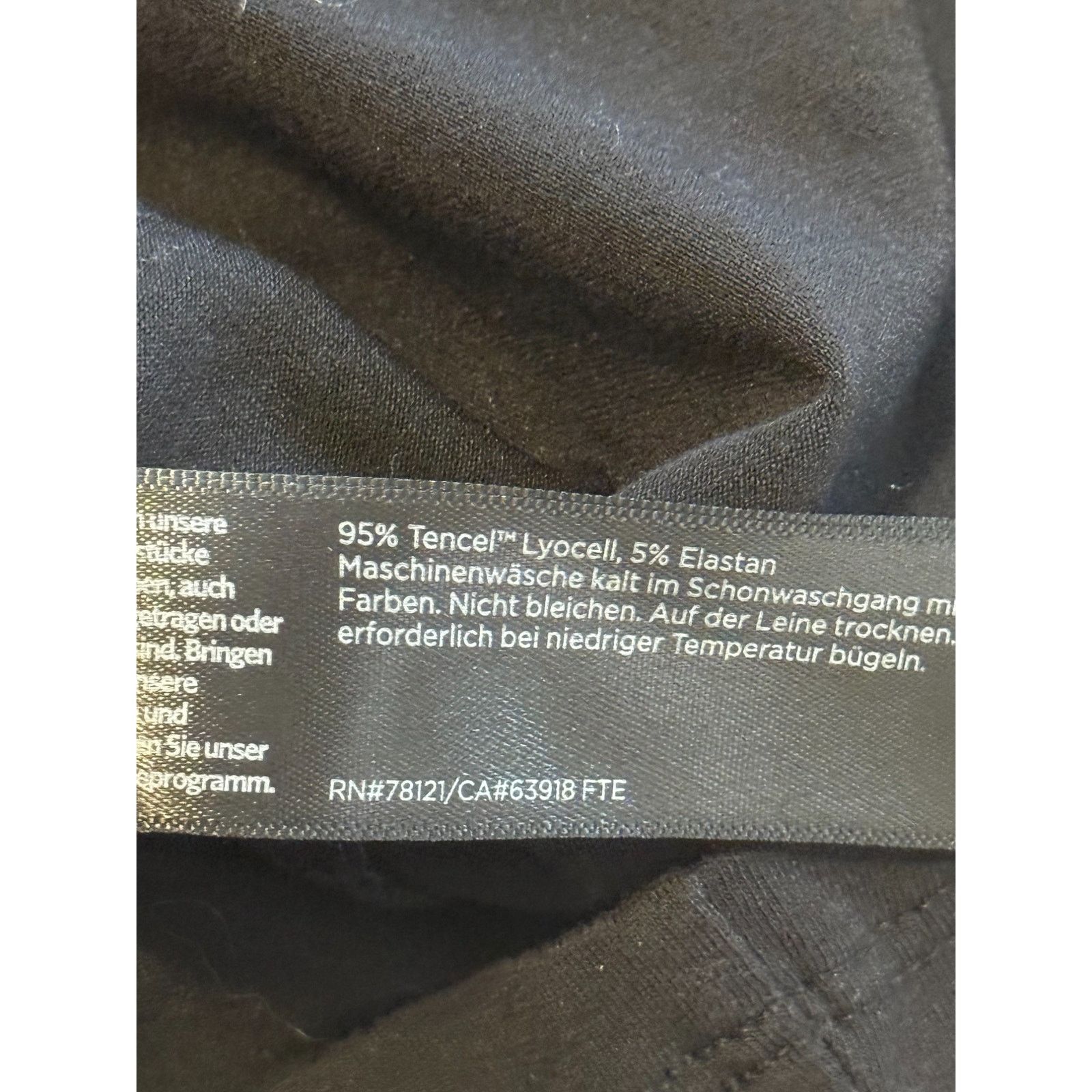Eileen Fisher Eileen Fisher Top Women Large Black Tencel Lyocell Tunic Size L / US 10 / IT 46 - 6 Thumbnail