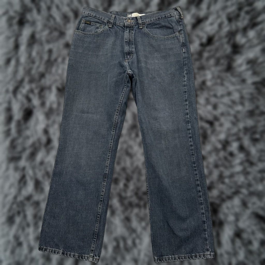 Lee Lee Jeans Mens 36x30 Jeans Relaxed Straight Leg City Grunge Y2K Inspired Size US 36 / EU 52 - 1 Thumbnail