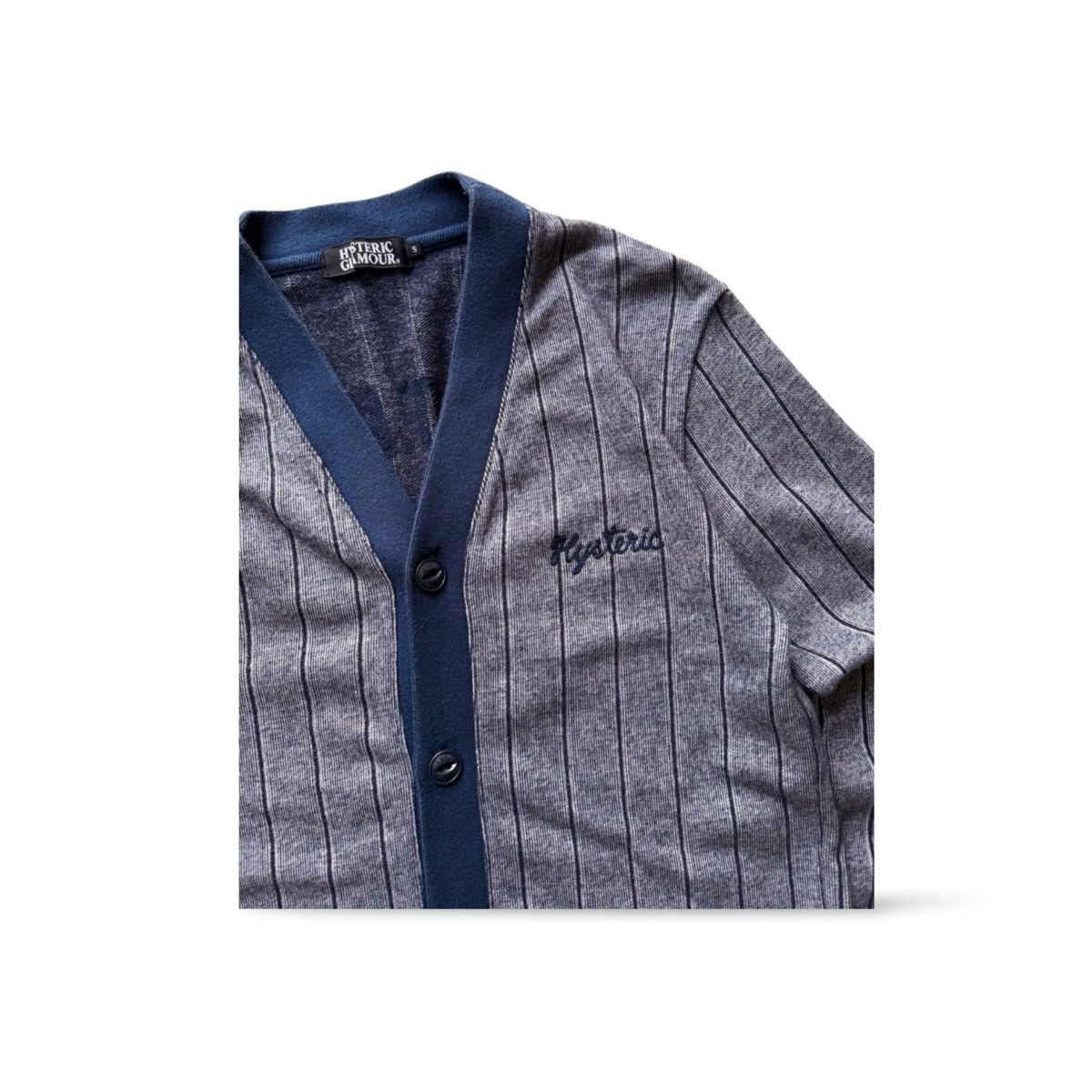 Hysteric Glamour Vintage Hysteric Glamour Striped Cardigan Size US S / EU 44-46 / 1 - 4 Thumbnail