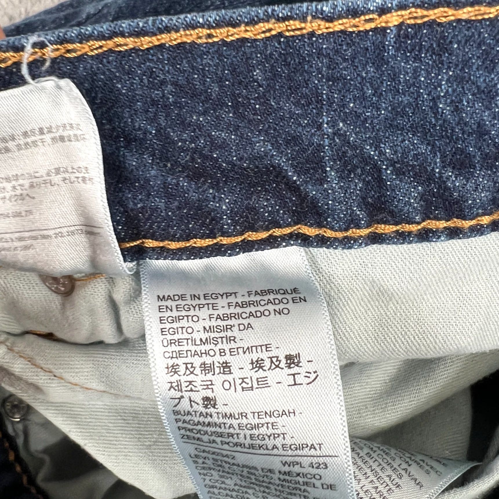 Levi's Levi's 541 Jeans Men’s 36x34 Dark Wash Athletic Fit Tapered Leg 5-Pocket Denim Size US 36 / EU 52 - 6 Thumbnail
