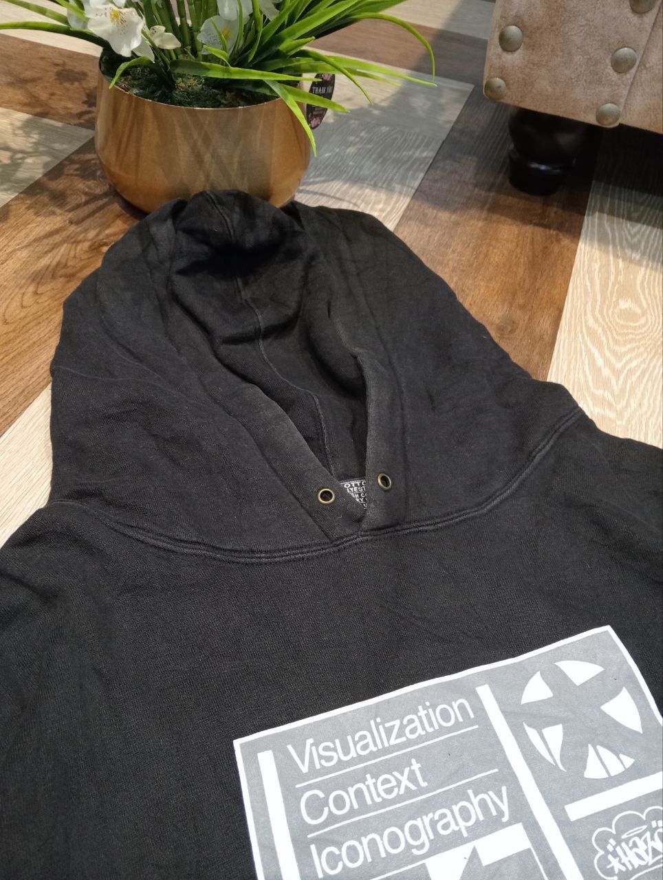 Haze VINTAGE HAZE VISUALIZATION CONTEXT ICONOGRAPHY HOODIE Size US L / EU 52-54 / 3 - 5 Thumbnail