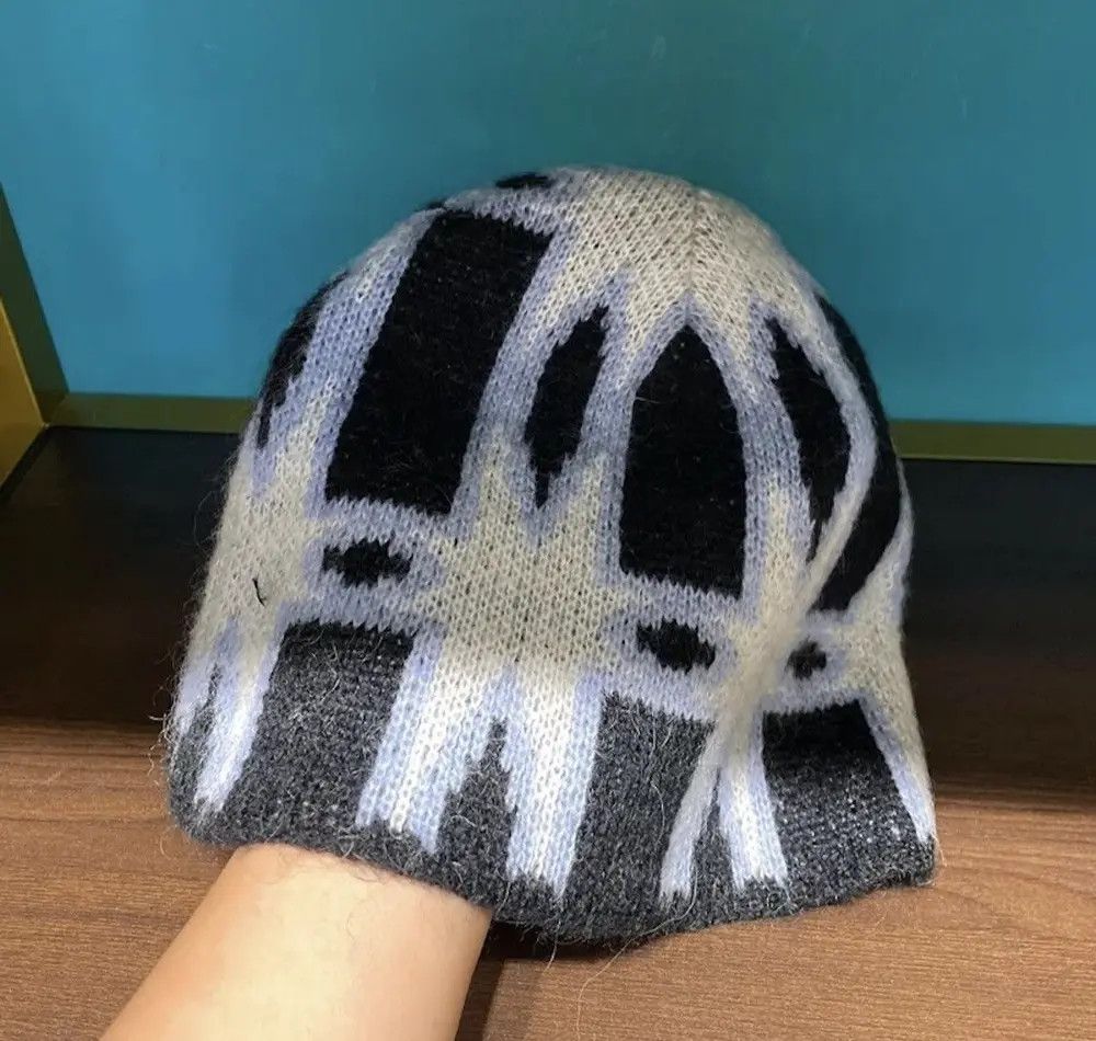 Japanese Brand Retro Knitted Beanies Hat Size ONE SIZE - 2 Thumbnail