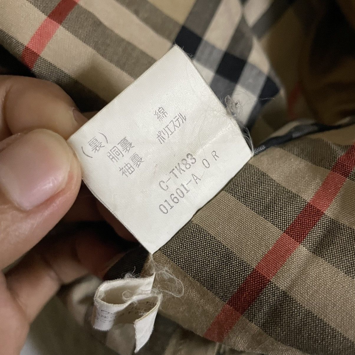 Burberry Rare Collection 90’s Burberry Nova Long Jacket Size US XL / EU 56 / 4 - 15 Thumbnail