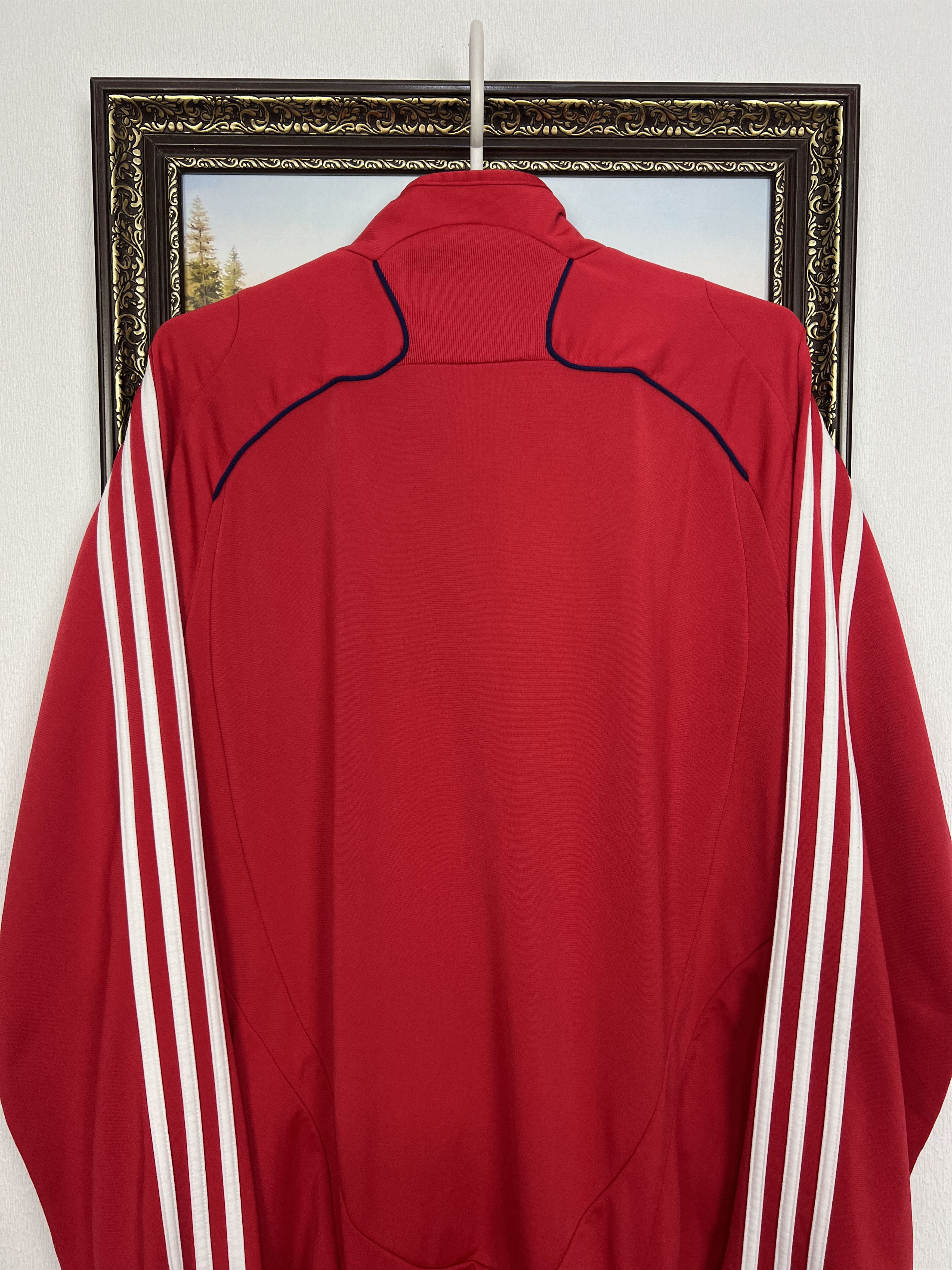 Adidas Vintage Ajax Amsterdam Football Jacket Soccer Track Top Zip Size US M / EU 48-50 / 2 - 11 Thumbnail