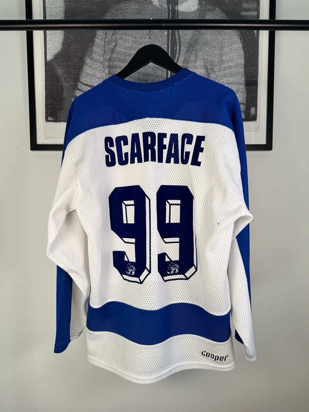 Vintage 🚭 INSANE 🚭 ERD REFERENCE 90s LE ROSEY KNIGHT HOCKEY JERSEY Size US XL / EU 56 / 4 - 4 Thumbnail