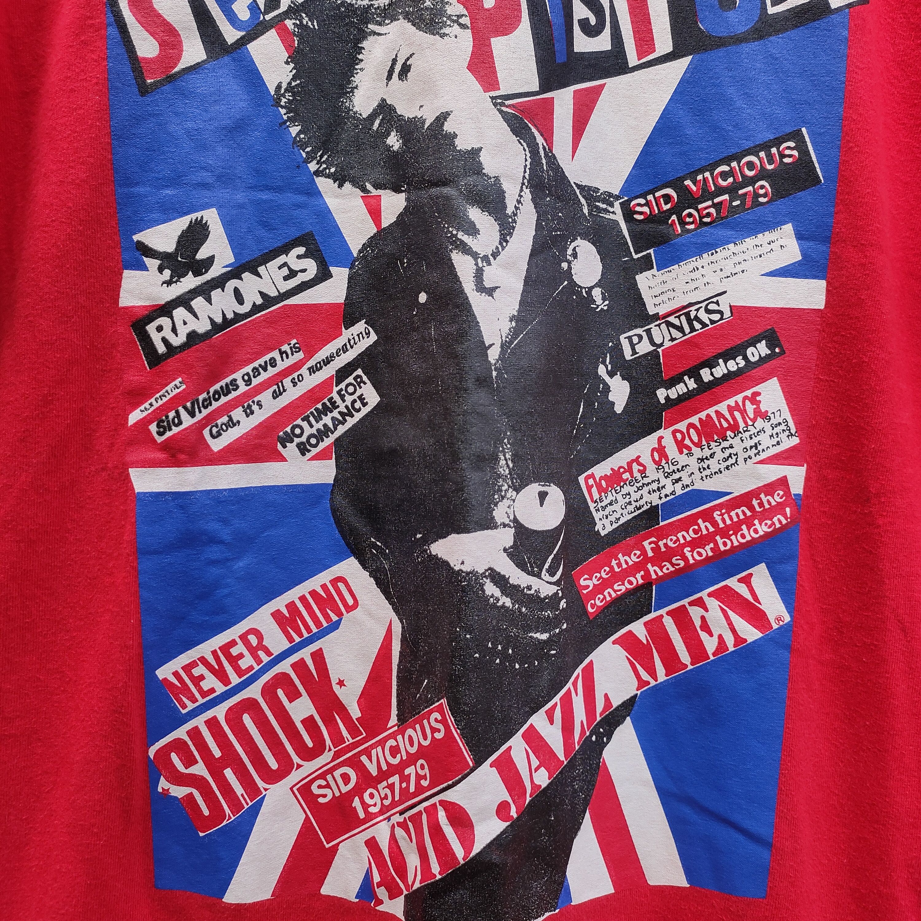 Band Tees Vintage Sex pistols x acid jazz men Size US M / EU 48-50 / 2 - 9 Thumbnail