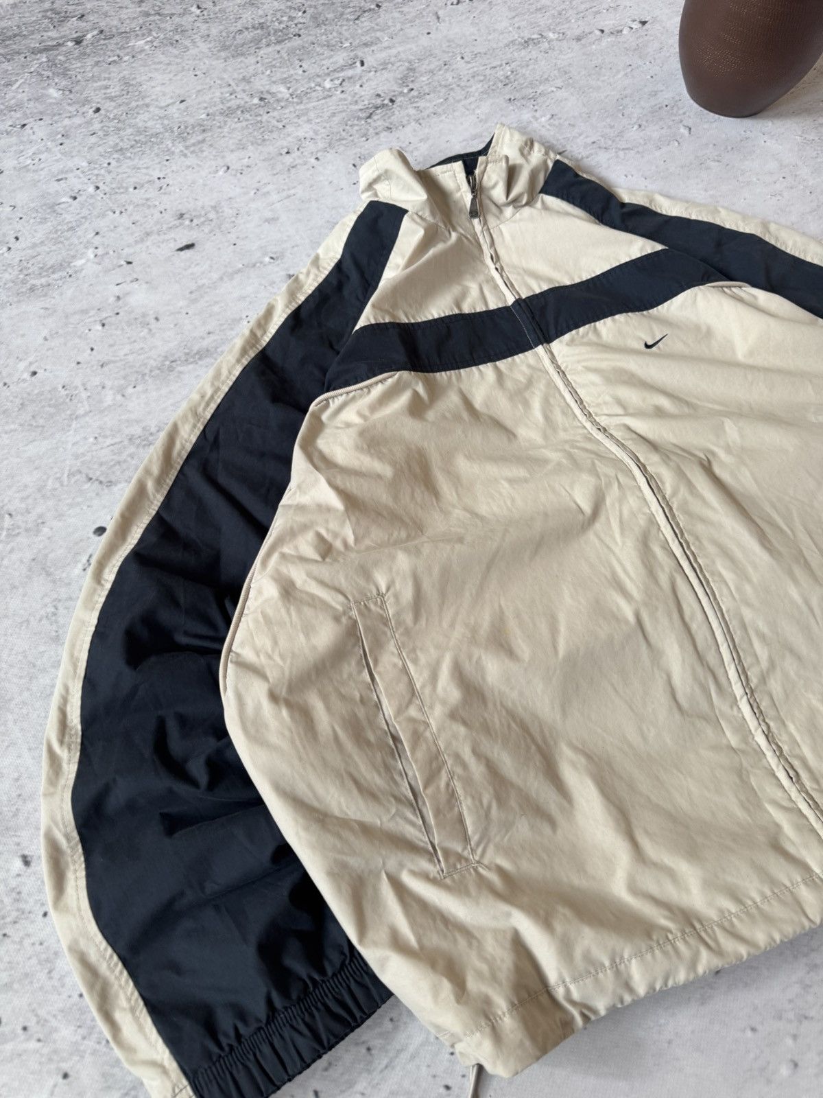 Nike × Vintage NIKE VINTAGE BASIC LOGO OVERSIZE BAGGY LIGHT JACKET Size US XL / EU 56 / 4 - 4 Thumbnail