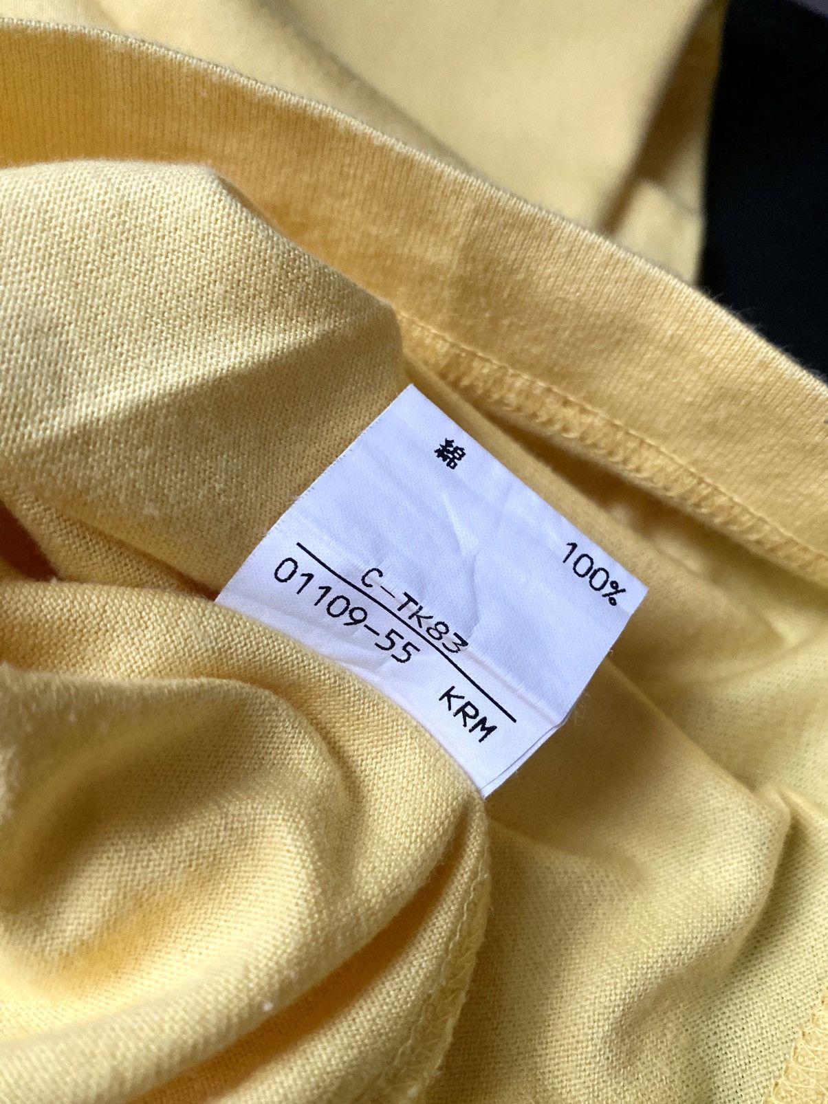 Burberry Vintage 90s Burberrys Center Script Logo Embroidered Tshirt Size US L / EU 52-54 / 3 - 8 Thumbnail