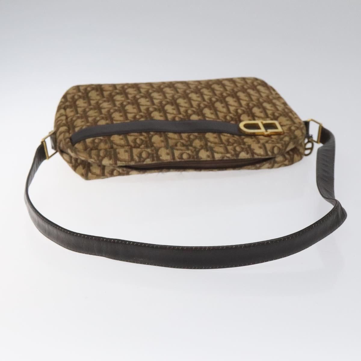 Dior DIOR Trotter Canvas Shoulder Bag Brown Size ONE SIZE - 7 Thumbnail