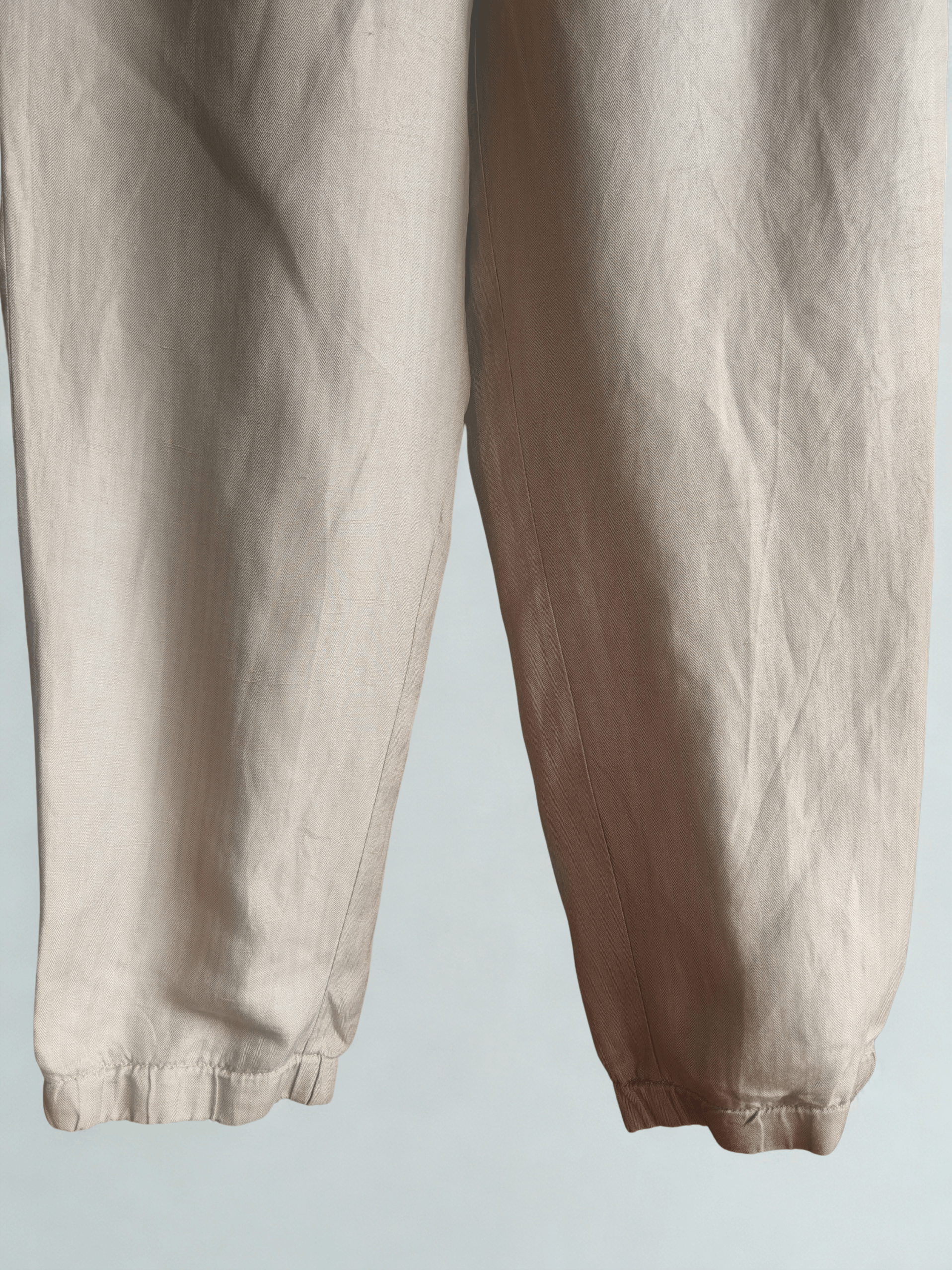 J.Crew J. Crew Silk Linen Jogger Pants - Size 8 Cropped Joggers Size 30" / US 8 / IT 44 - 7 Thumbnail