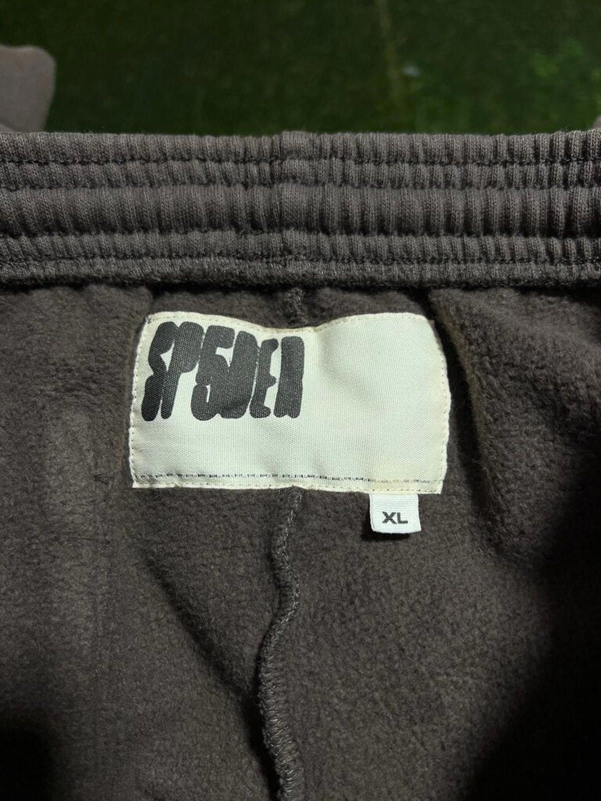 Sp5der Spder WorldWide Sweatpants Brown Sz. XL Size ONE SIZE - 3 Thumbnail