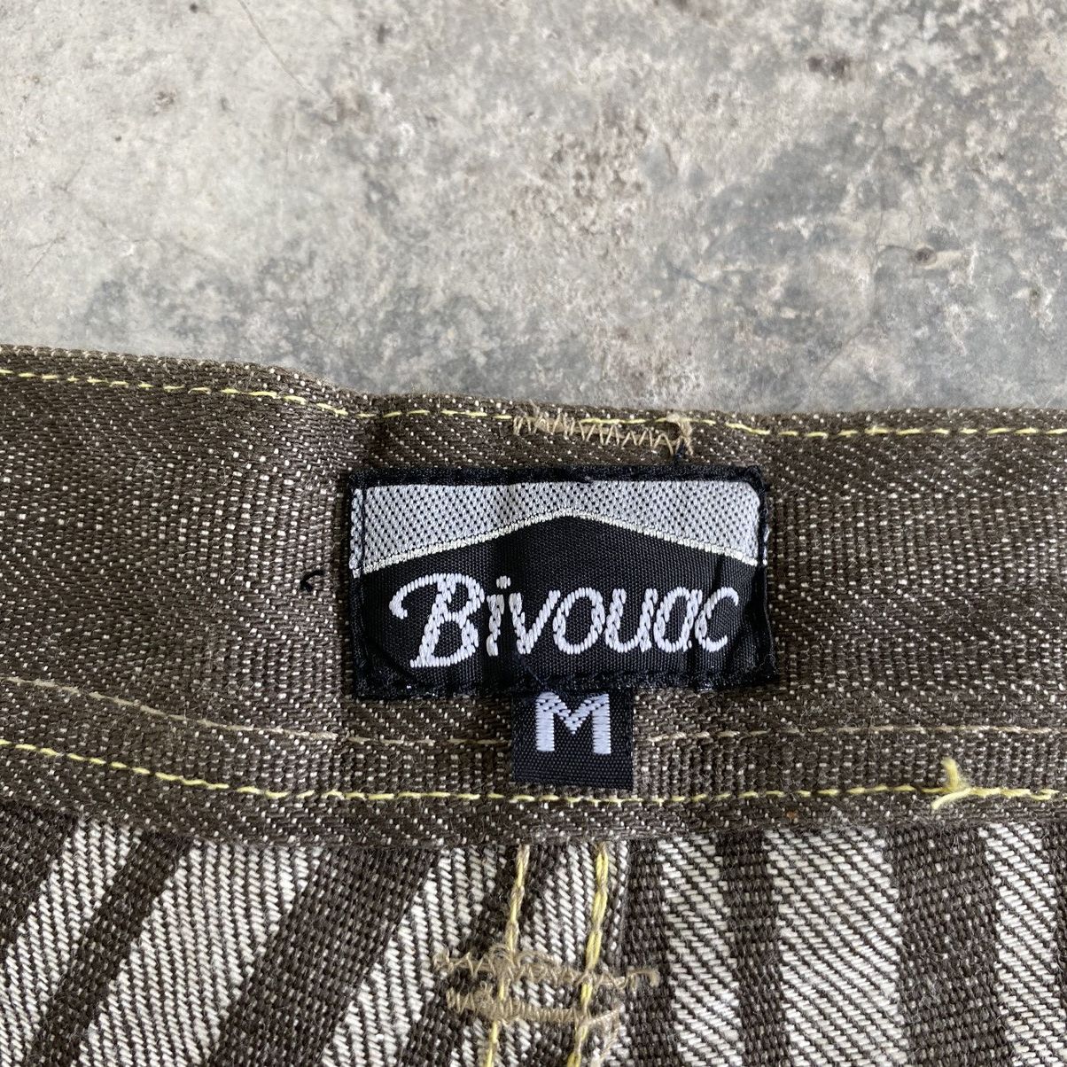 Japanese Brand Vintage Bivouac Japan Double knee HBT Workwear Denim Size US 32 / EU 48 - 23 Thumbnail
