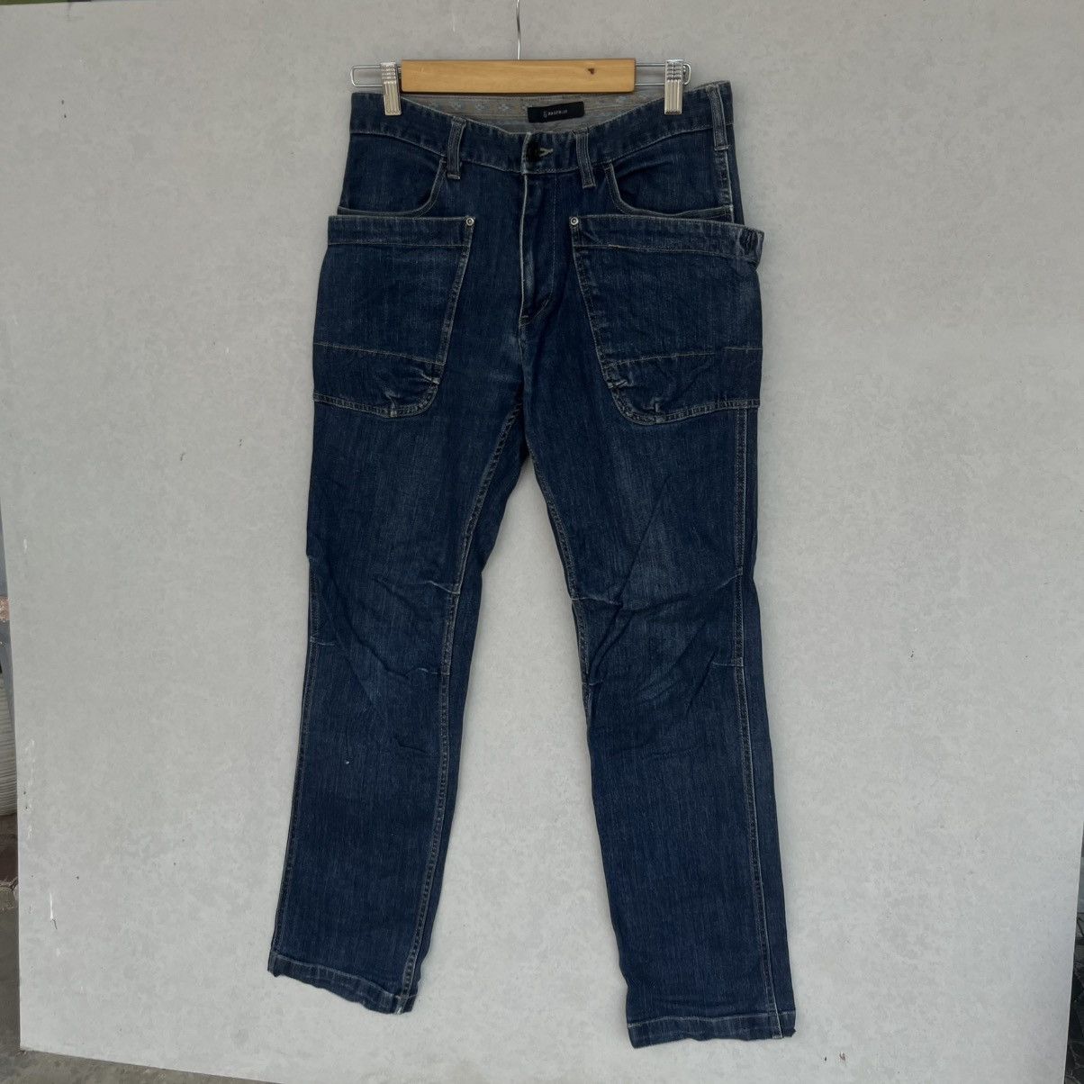 Other Vintage Rage Blue Denim Jeans Pullover Jumper Size 5 W15 L29 Size US 26 / EU 42 - 2 Thumbnail