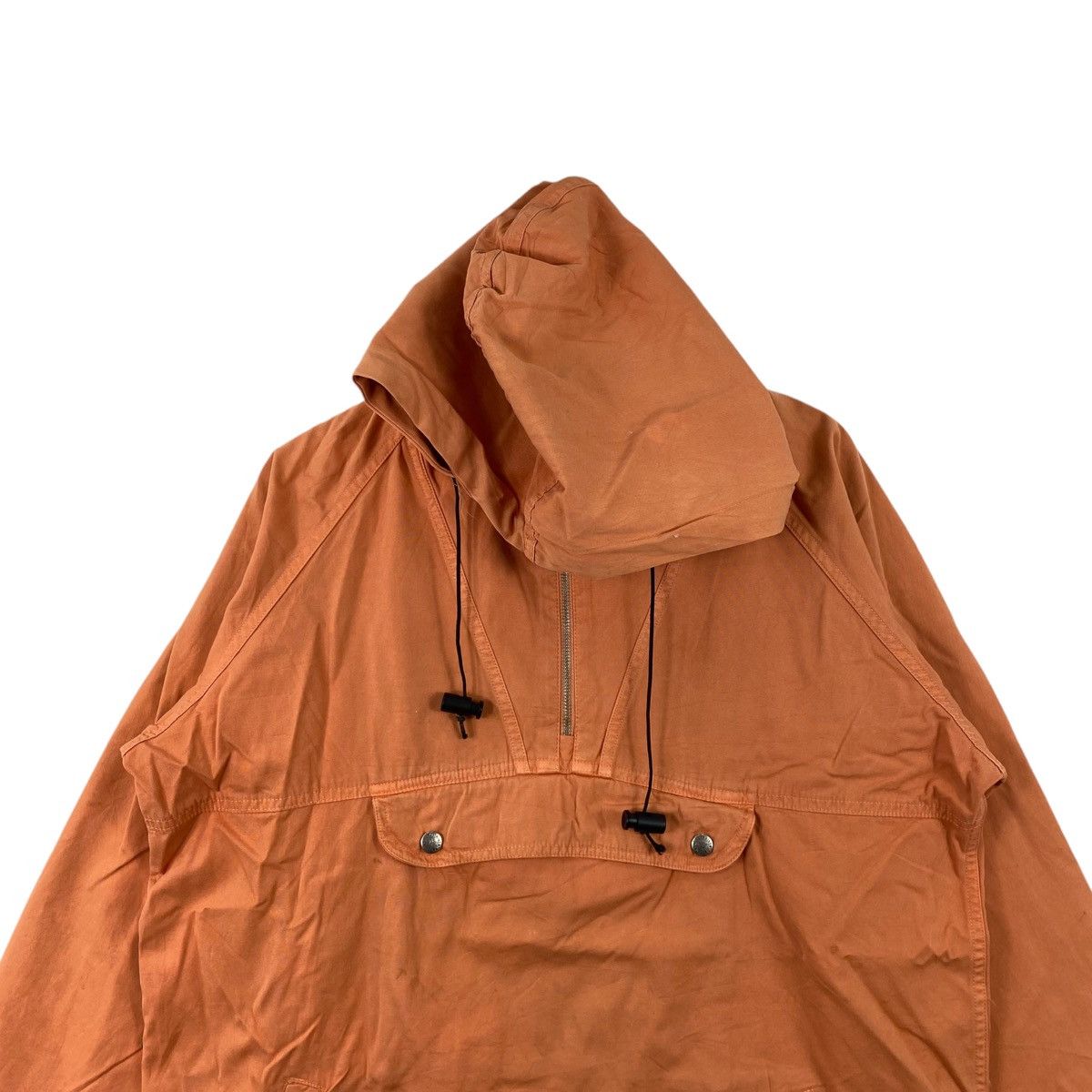 Edwin × Vintage Vintage SOMETHING By EDWIN Anorak Design Orange Hooded Size US M / EU 48-50 / 2 - 2 Thumbnail
