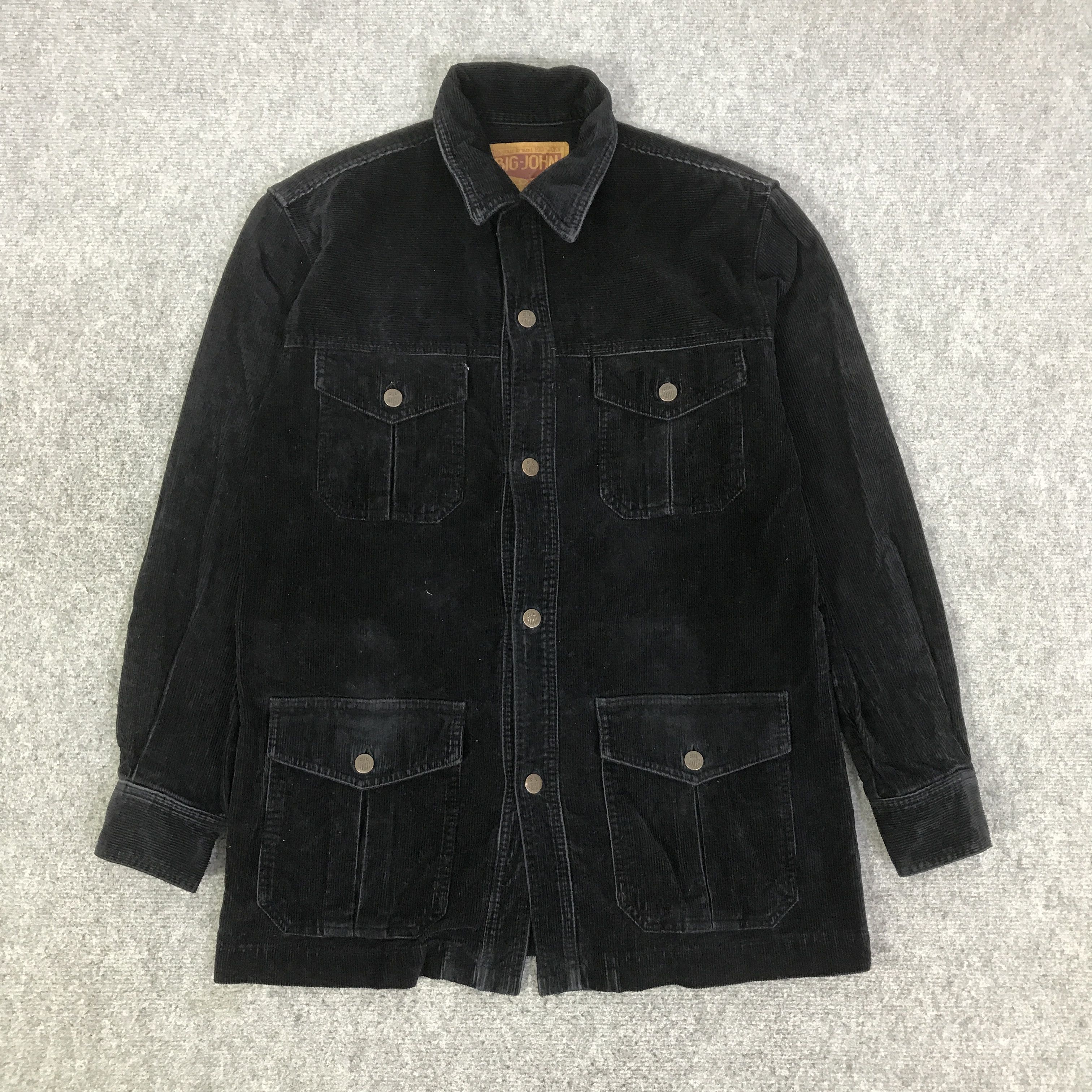 Big John BIG JOHN CORDURY BLACK JACKET K70B22 Size US L / EU 52-54 / 3 - 1 Thumbnail
