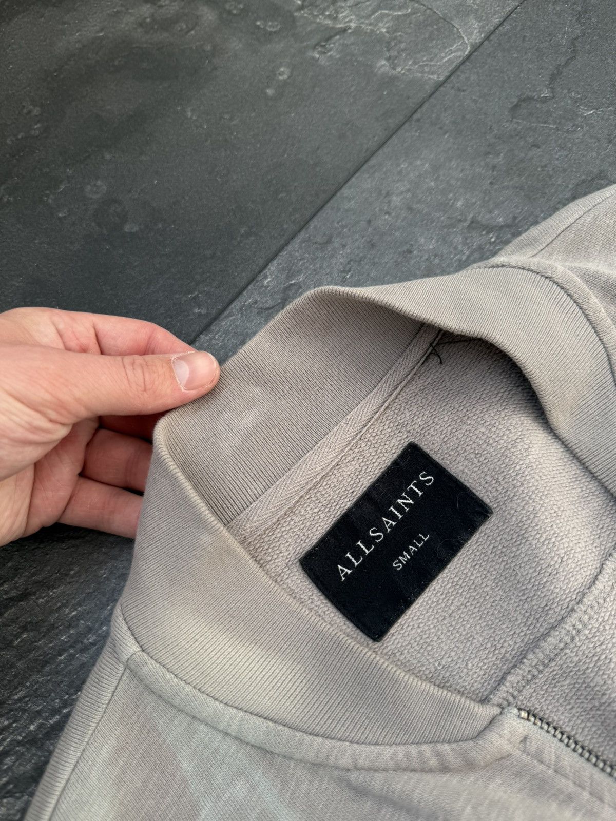 Allsaints × Streetwear × Vintage Vintage allsaints rare zip hoodie Size US S / EU 44-46 / 1 - 3 Thumbnail