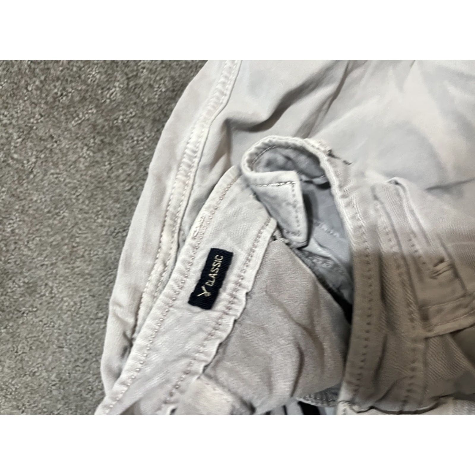 American Eagle Outfitters American Eagle Shorts Mens Size 28 Gray Chino Twill Classic Fit Size US 28 / EU 44 - 4 Thumbnail