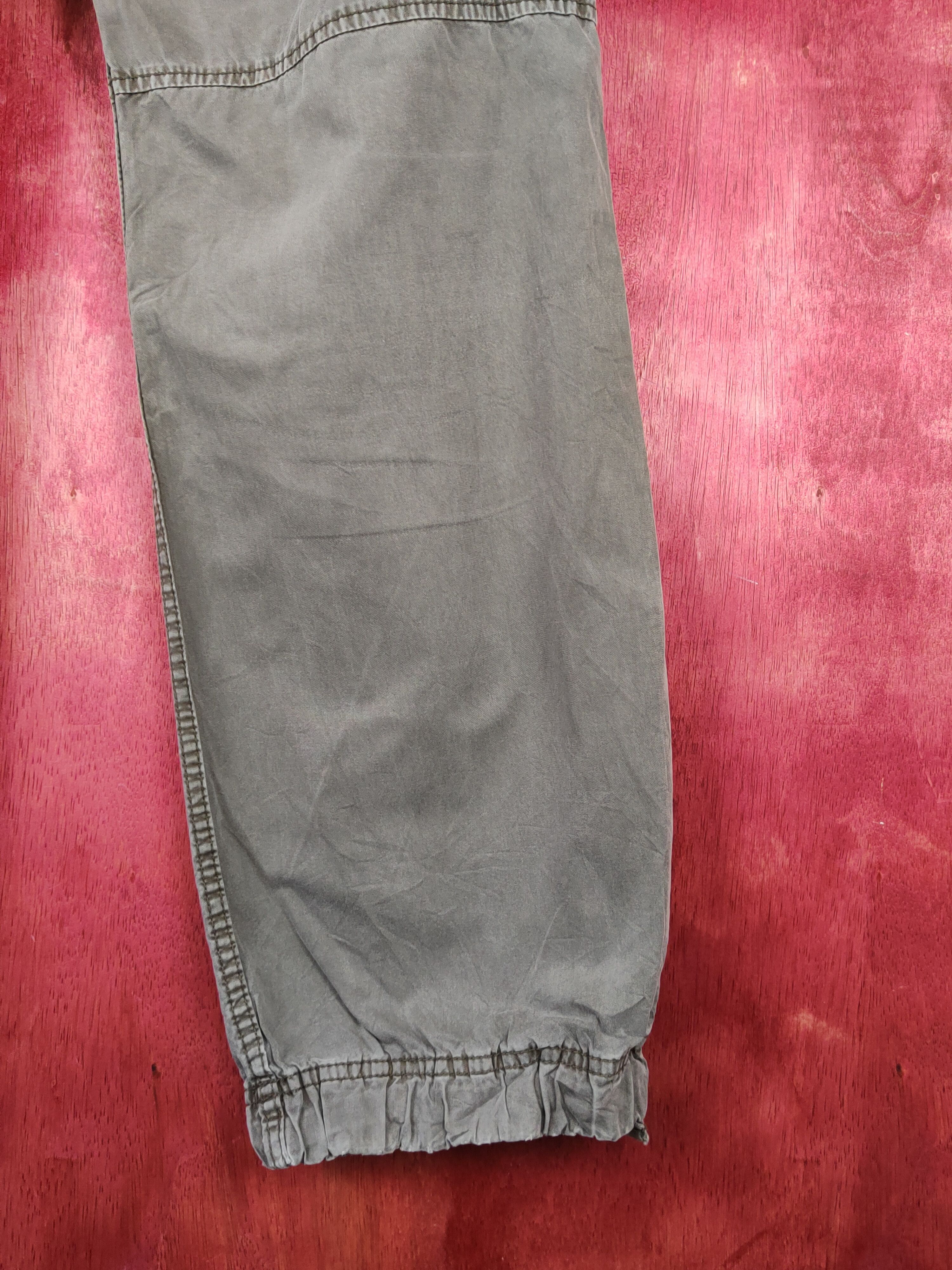 Faded Glory Uniqlo Gray Faded Multipocket Tactical Cargo Pants #S1340 Size US 35 - 12 Thumbnail