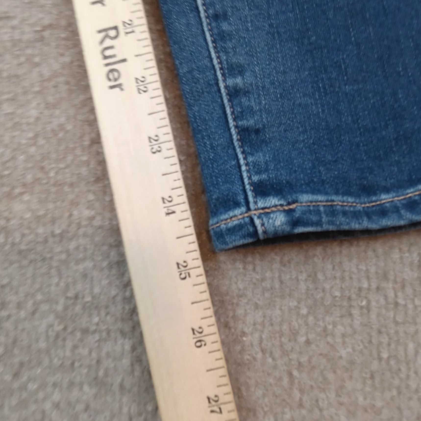 Paige Paige Jeans Women's Blue Denim Skinny Verdugo Crop Stretch Regular Size 28 Size 28" / US 6 / IT 42 - 3 Thumbnail