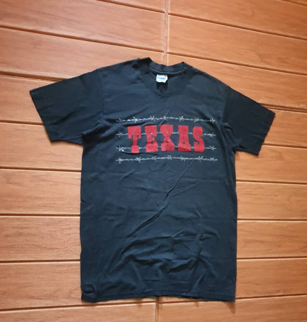 Japanese Brand Vintage stedman texas faded black shirt Size US S / EU 44-46 / 1 - 5 Thumbnail