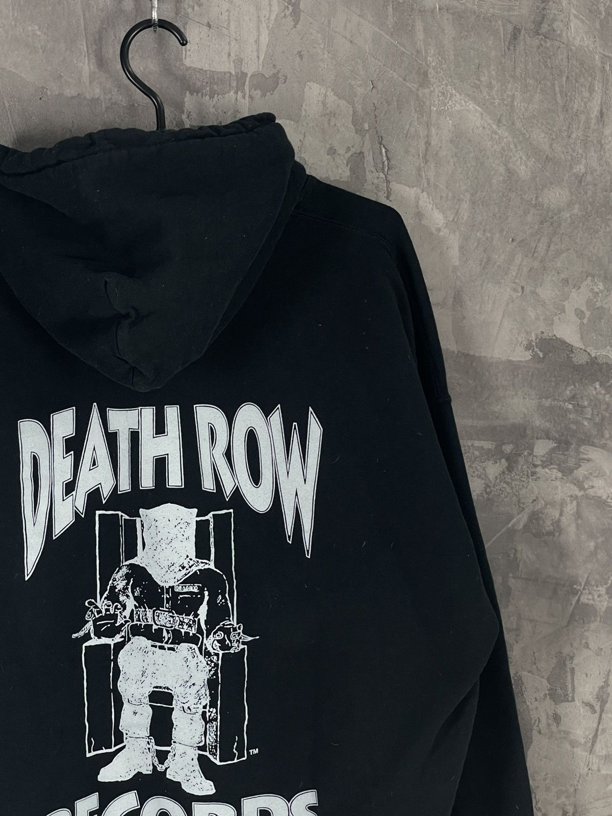 Death Row Records × Vintage Vintage Death Row Records Big Logo Hoodie Size US M / EU 48-50 / 2 - 4 Thumbnail