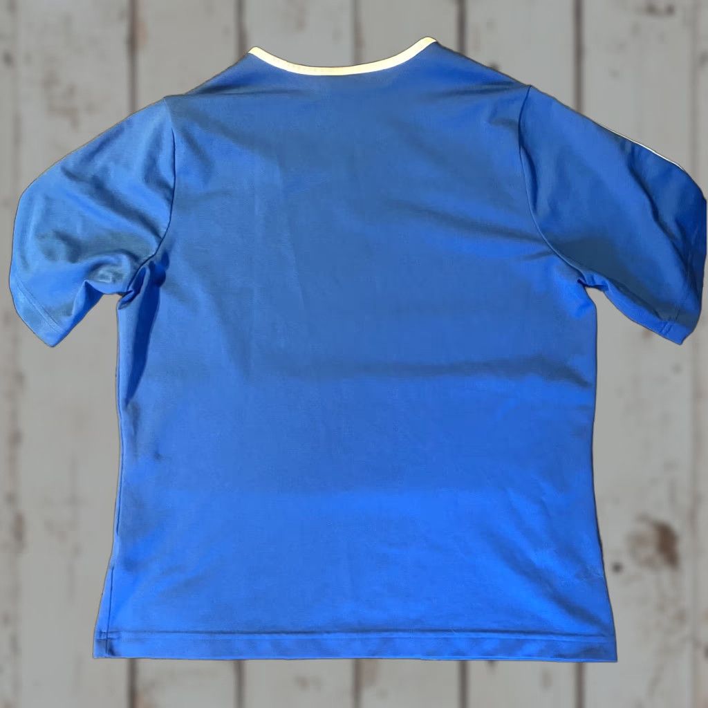Nike VINTAGE Nike Blue Short Sleeve Soccer Jersey Women L 12-14 Sports T-Shirt Size L / US 10 / IT 46 - 1 Thumbnail