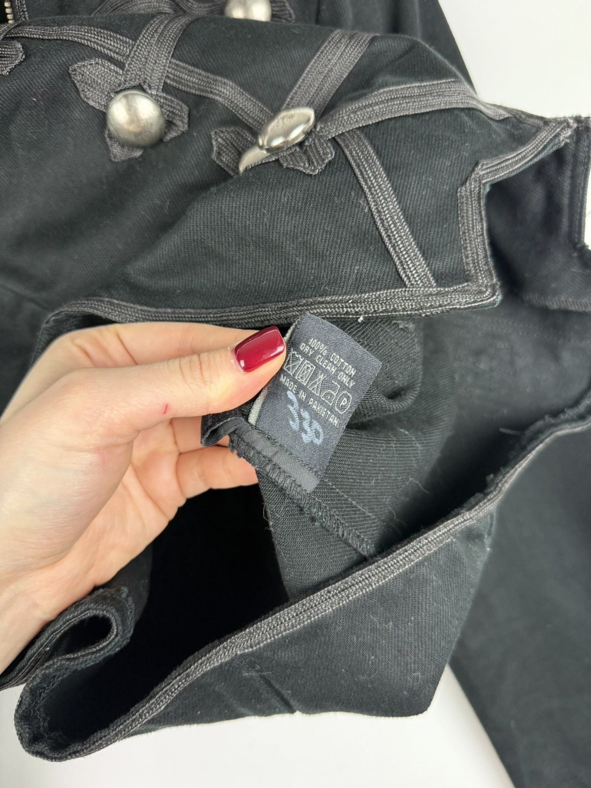 Criminal Damage Criminal Damage Ladies Grid Jacket Full Zip Gothic Size S Size S / US 4 / IT 40 - 15 Thumbnail