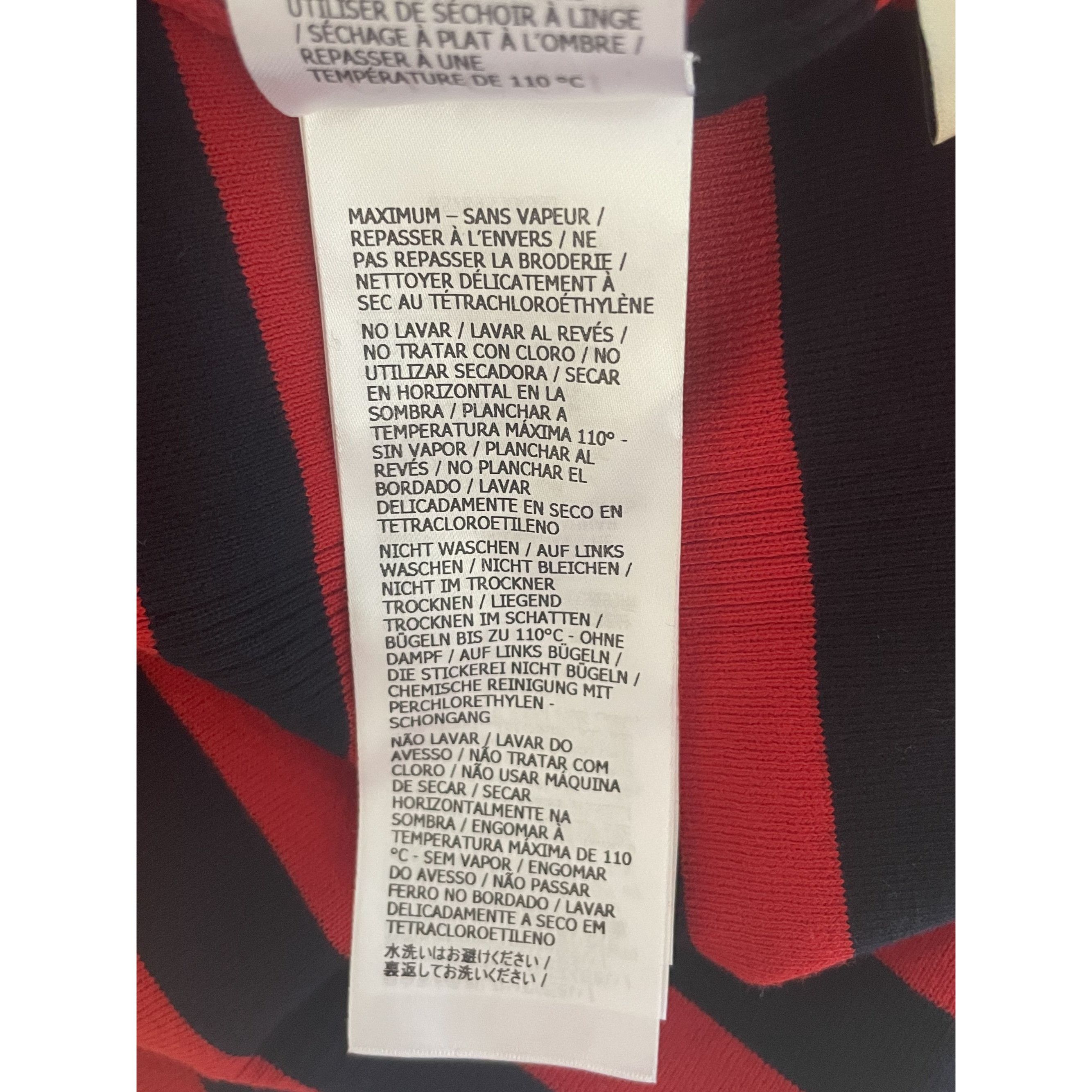 Gucci Gucci Womens Striped Polo Dress With Embroidered Cat Patch R Size S / US 4 / IT 40 - 11 Thumbnail