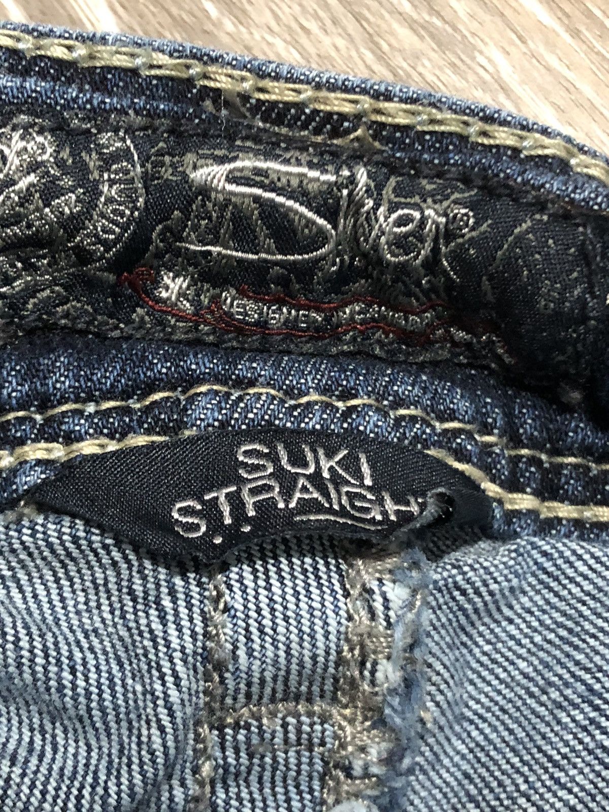 Silver Jeans Co. × Vintage Vtg Y2K Silver Suki Straight Jeans Size 40" / US 18 - 9 Thumbnail
