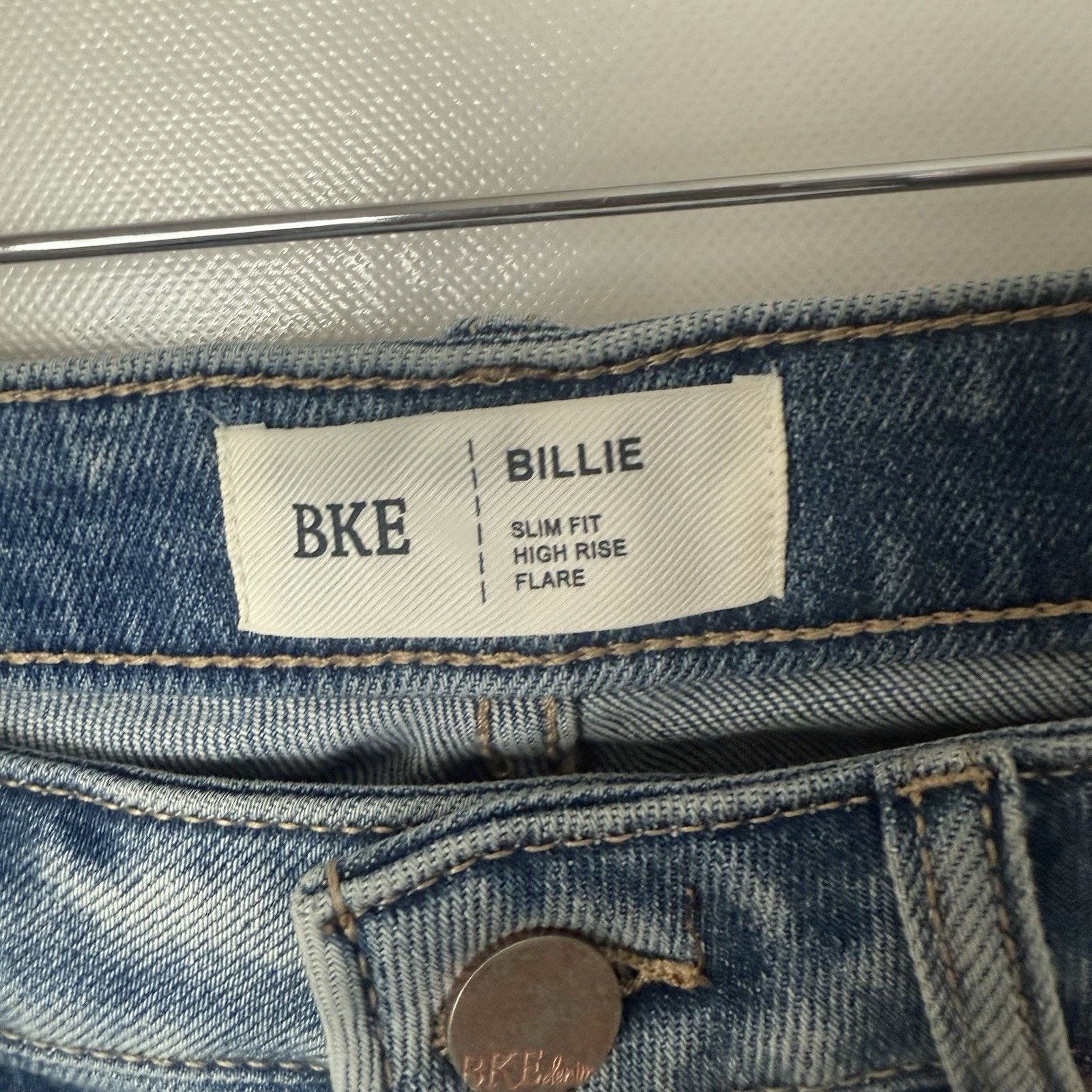 BKE BKE Buckle Billie Bootcut Denim Slim Fit High Rise Western Size 27" / US 4 / IT 40 - 3 Thumbnail