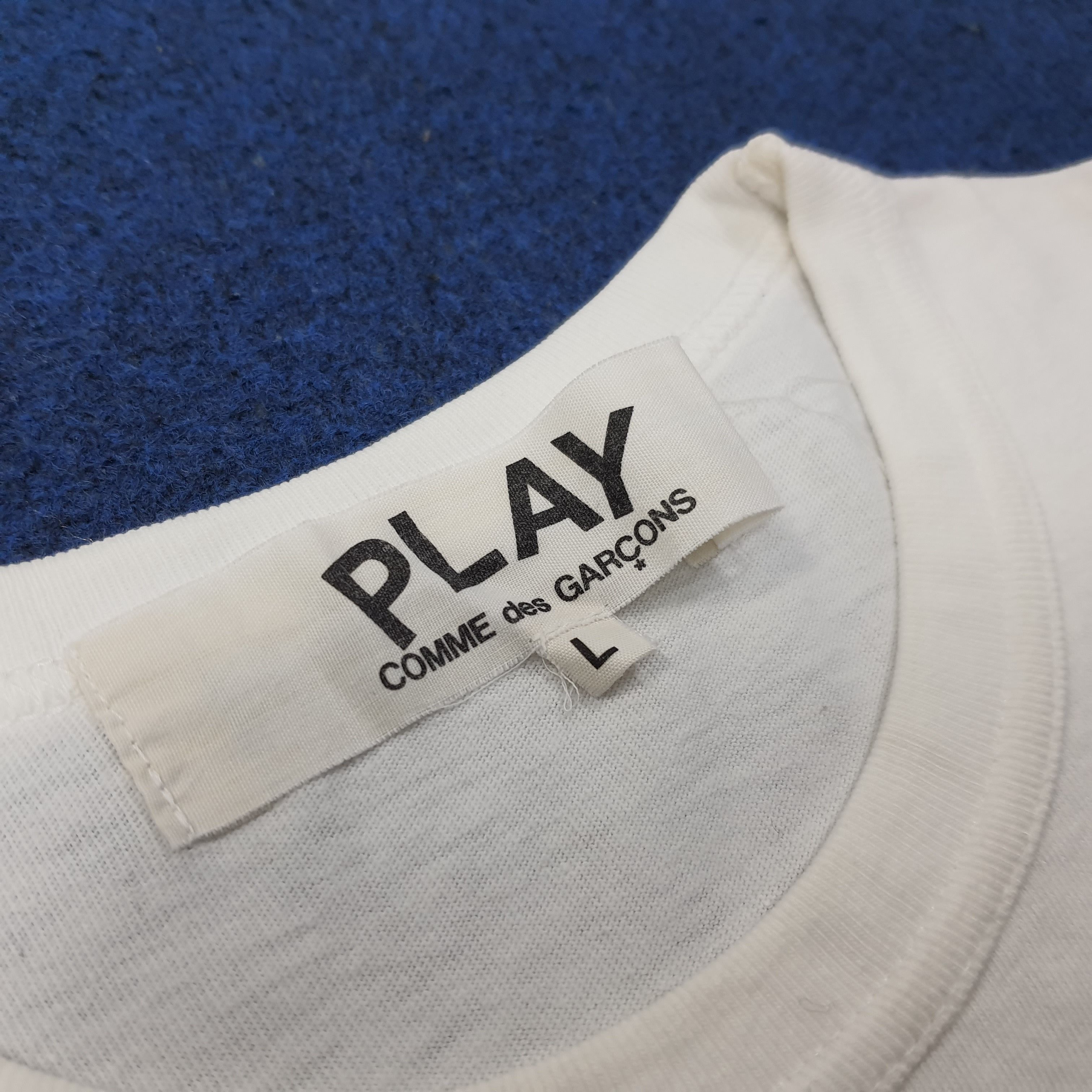 Comme des Garcons PLAY Vintage Comme des Garçons PLAY Classic Heart Tee C267N34 Size US M / EU 48-50 / 2 - 4 Thumbnail