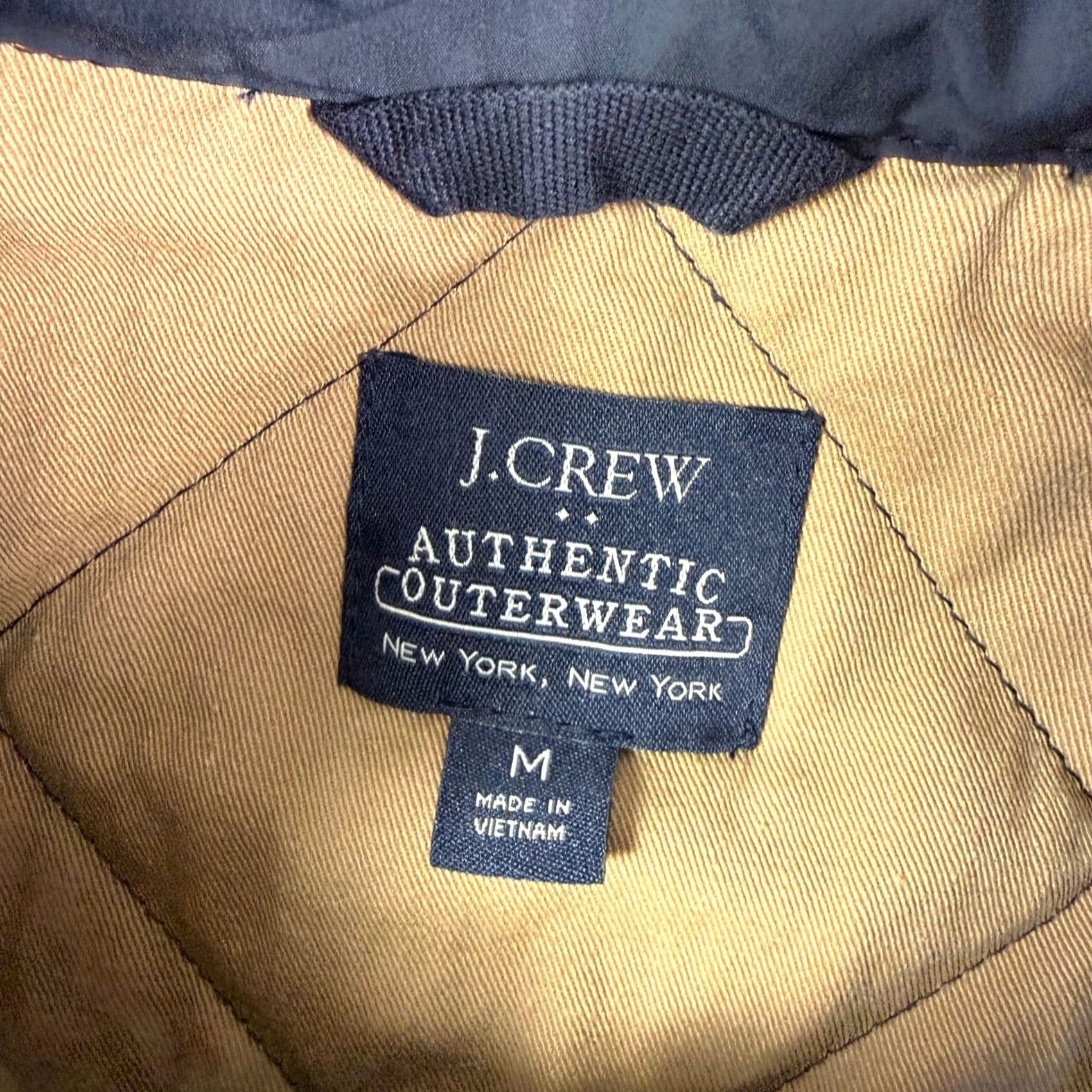 J.Crew VINTAGE J.CREW Vest Mens M Quilted Zip Navy Insulated Gilet Puffer Size US M / EU 48-50 / 2 - 4 Thumbnail