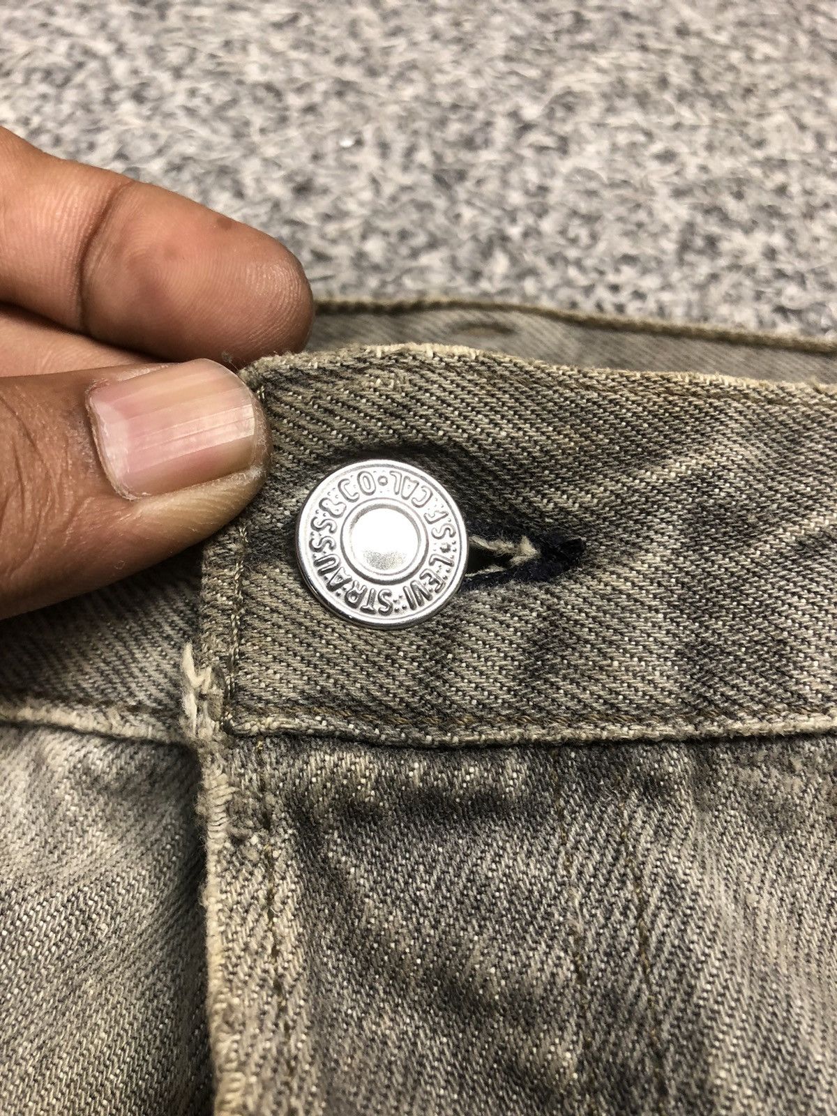 Japanese Brand × Levi's × Vintage Vintage Levis 511 Distressed Patches Kurt Cobain Style Jeans Size US 34 / EU 50 - 8 Thumbnail