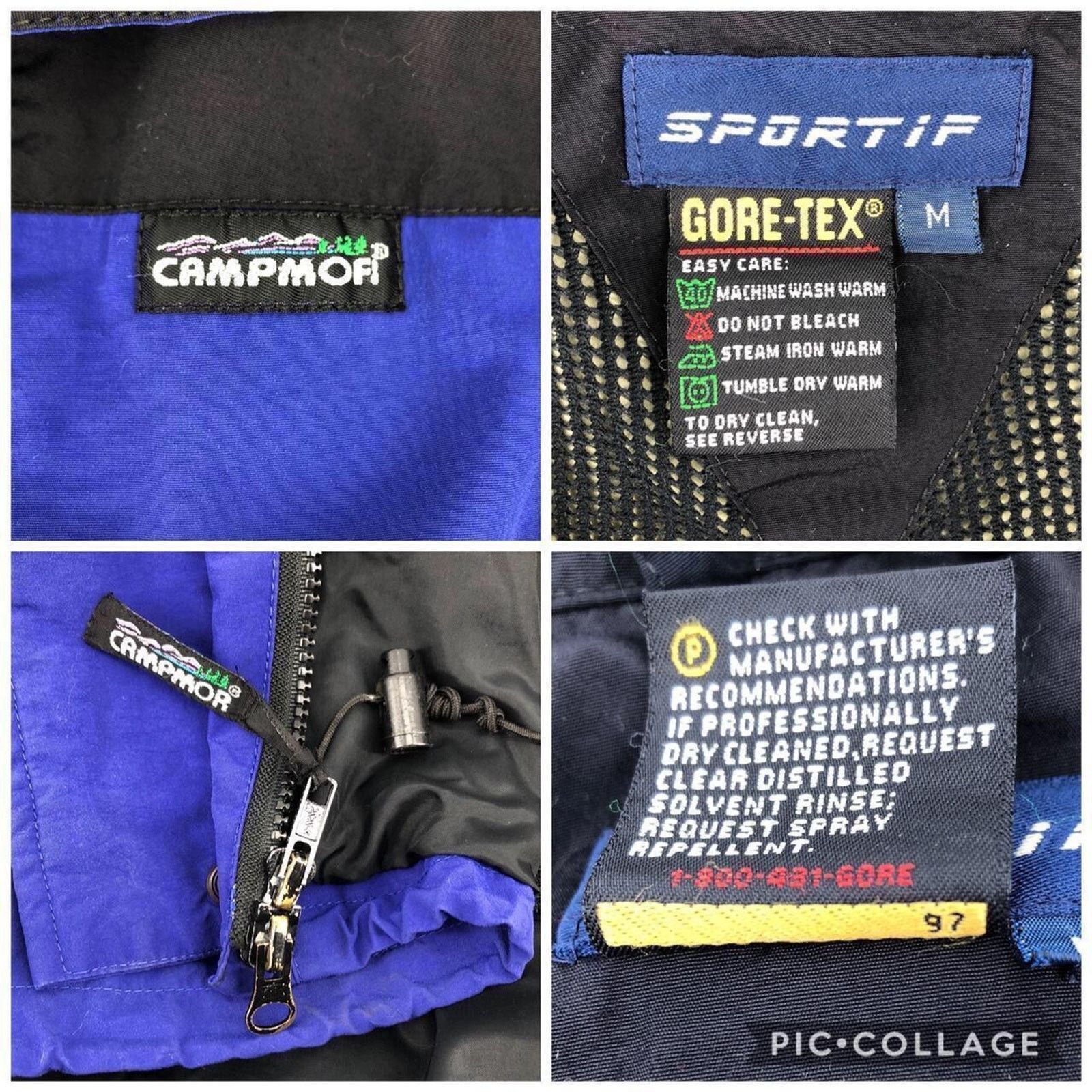 Vintage 90s sportif gore tex anorak jacket by Campmor 1990 vintage Size US M / EU 48-50 / 2 - 4 Thumbnail