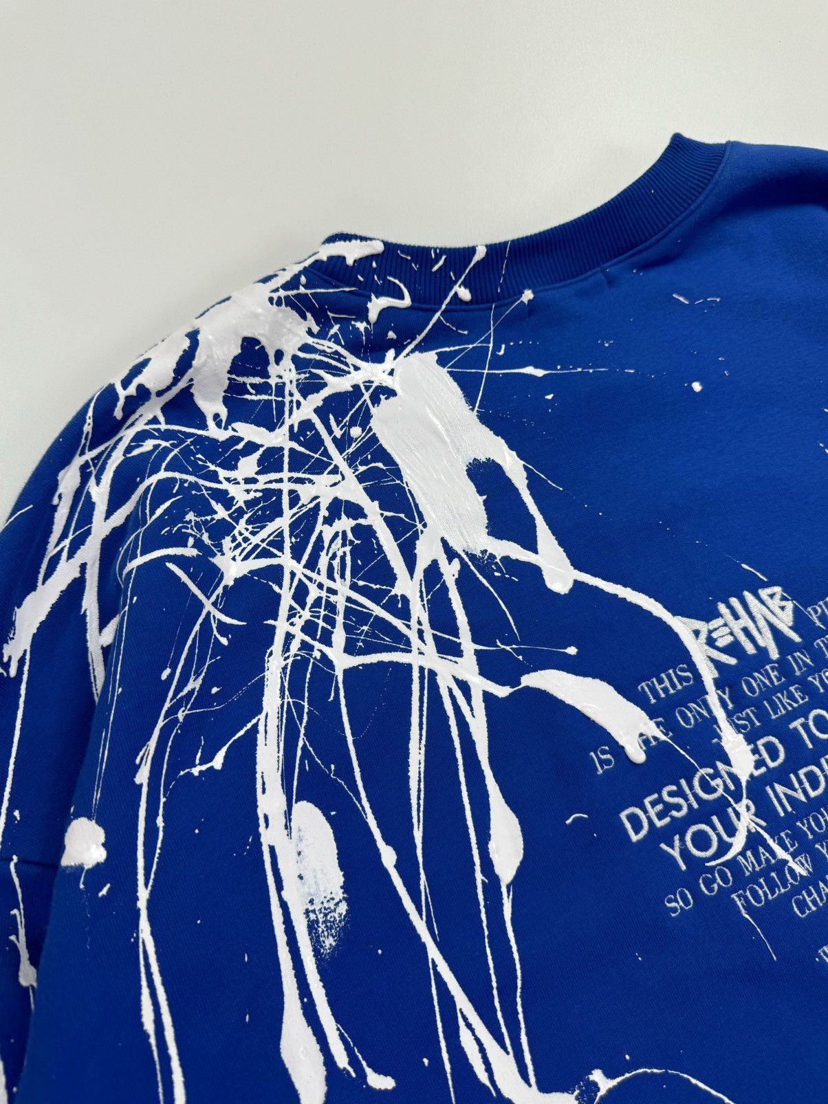 Designer PROJECT REHAB Unisex Oversized Sweatshirt Handmade Size US M / EU 48-50 / 2 - 9 Thumbnail