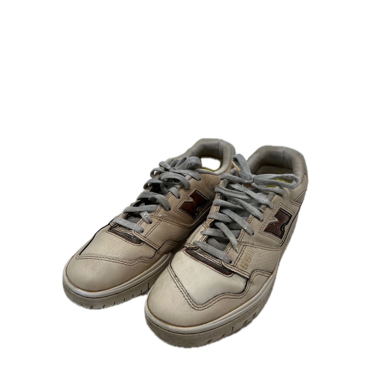 New Balance New Balance BB550 Leather Beige Sneakers Mens 10.5 Size US 10.5 / EU 43-44 - 1 Thumbnail