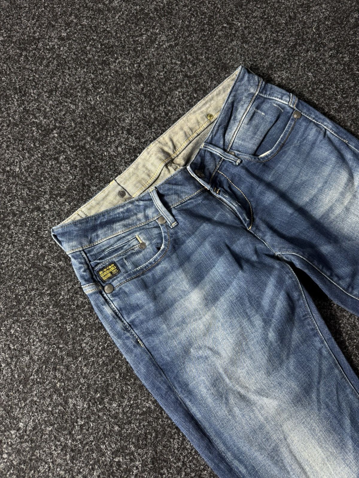 G-Star × Vintage Vintage 90s G-Star Raw Denim Jeans Pants Baggy Size 29" - 6 Thumbnail
