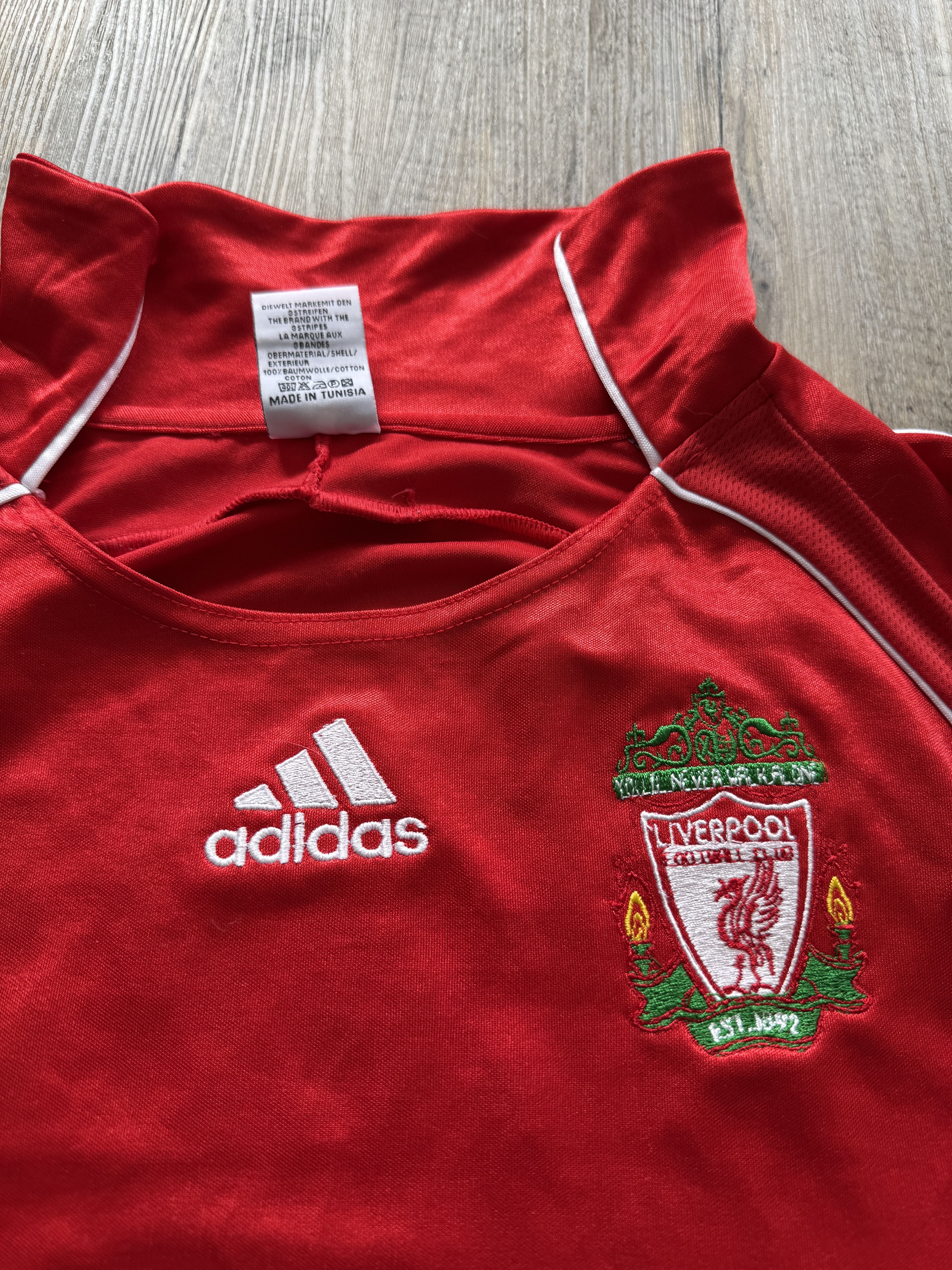 Adidas Football T-Shirt Adidas Liverpool Gerrard Size L Size US L / EU 52-54 / 3 - 6 Thumbnail